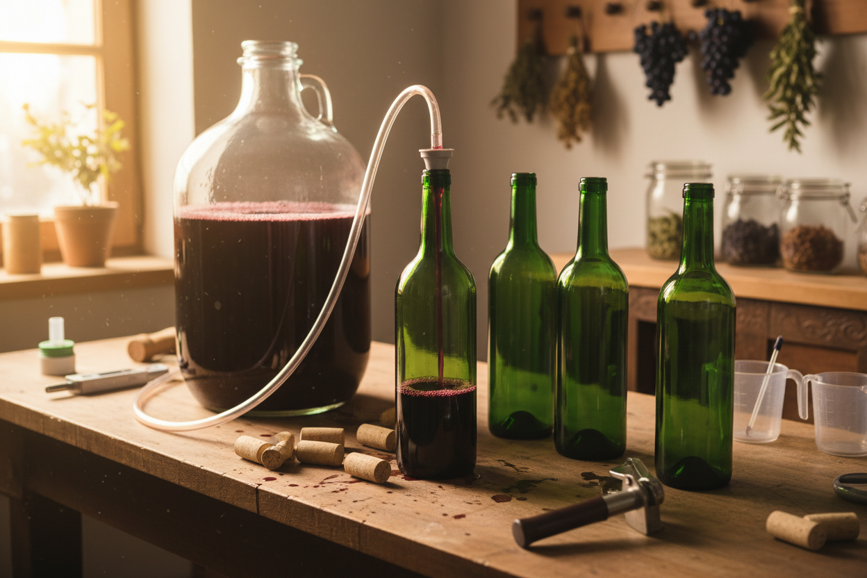How to Bottle Wine, Cider & Mead Properly
