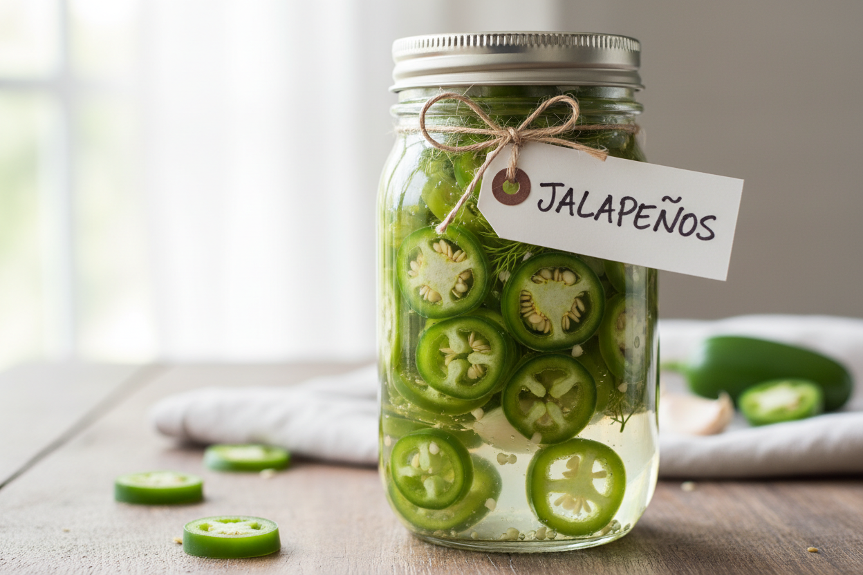 Quick Pickled Jalapenos