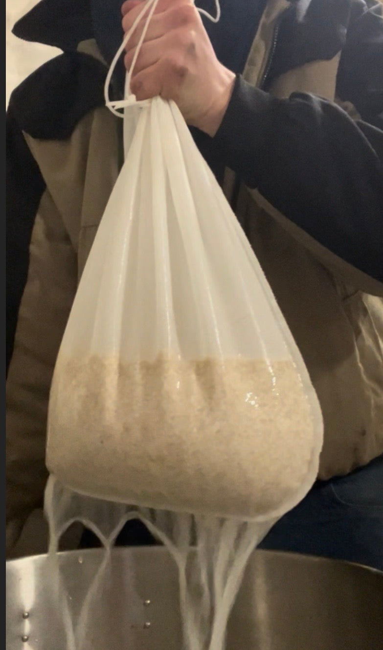 Large Reusable Brew Bag 26 x 22 Inch Drawstring