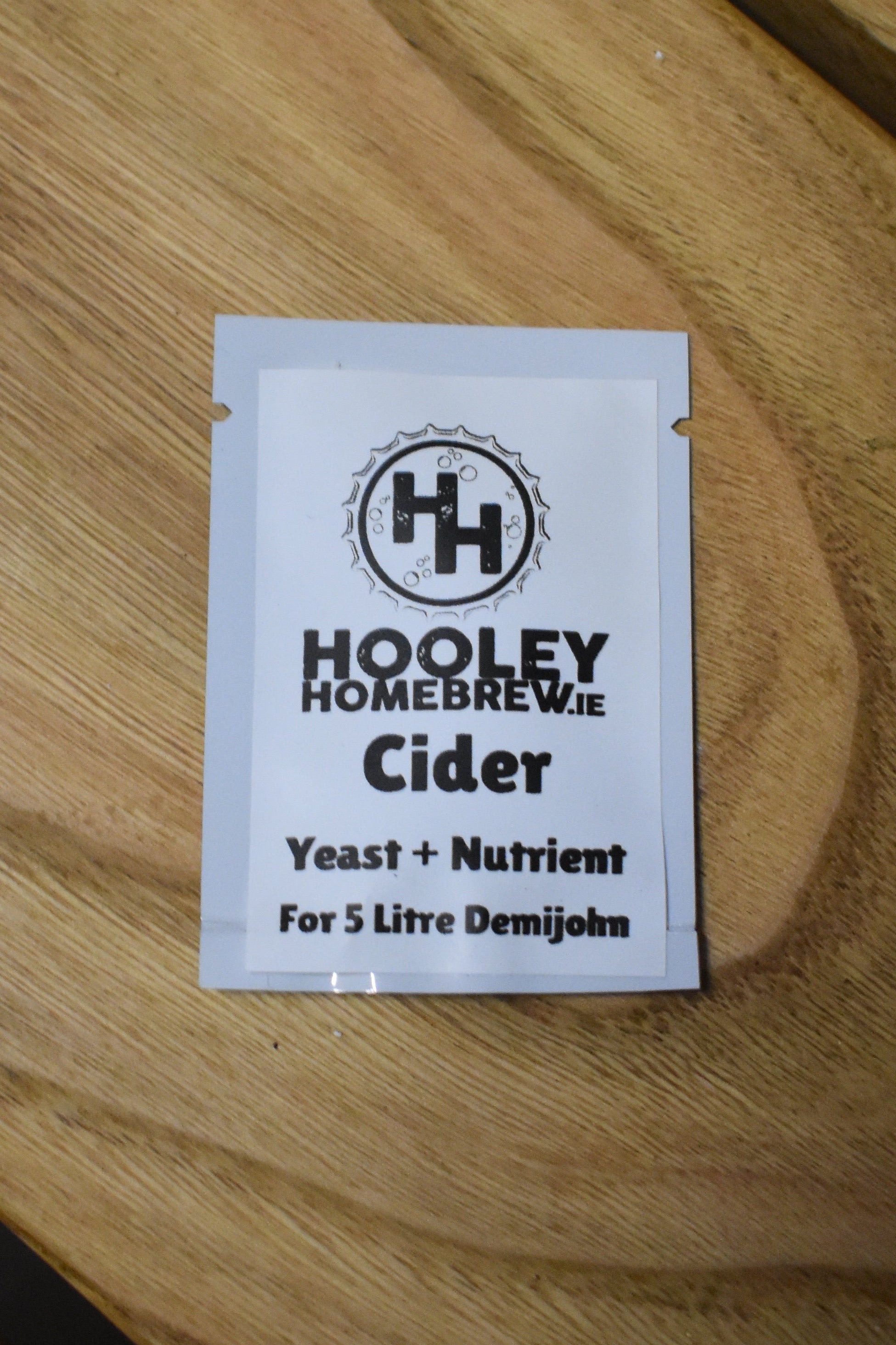 Demijohn Cider Yeast with Nutrient for 5 Litre Fermentation