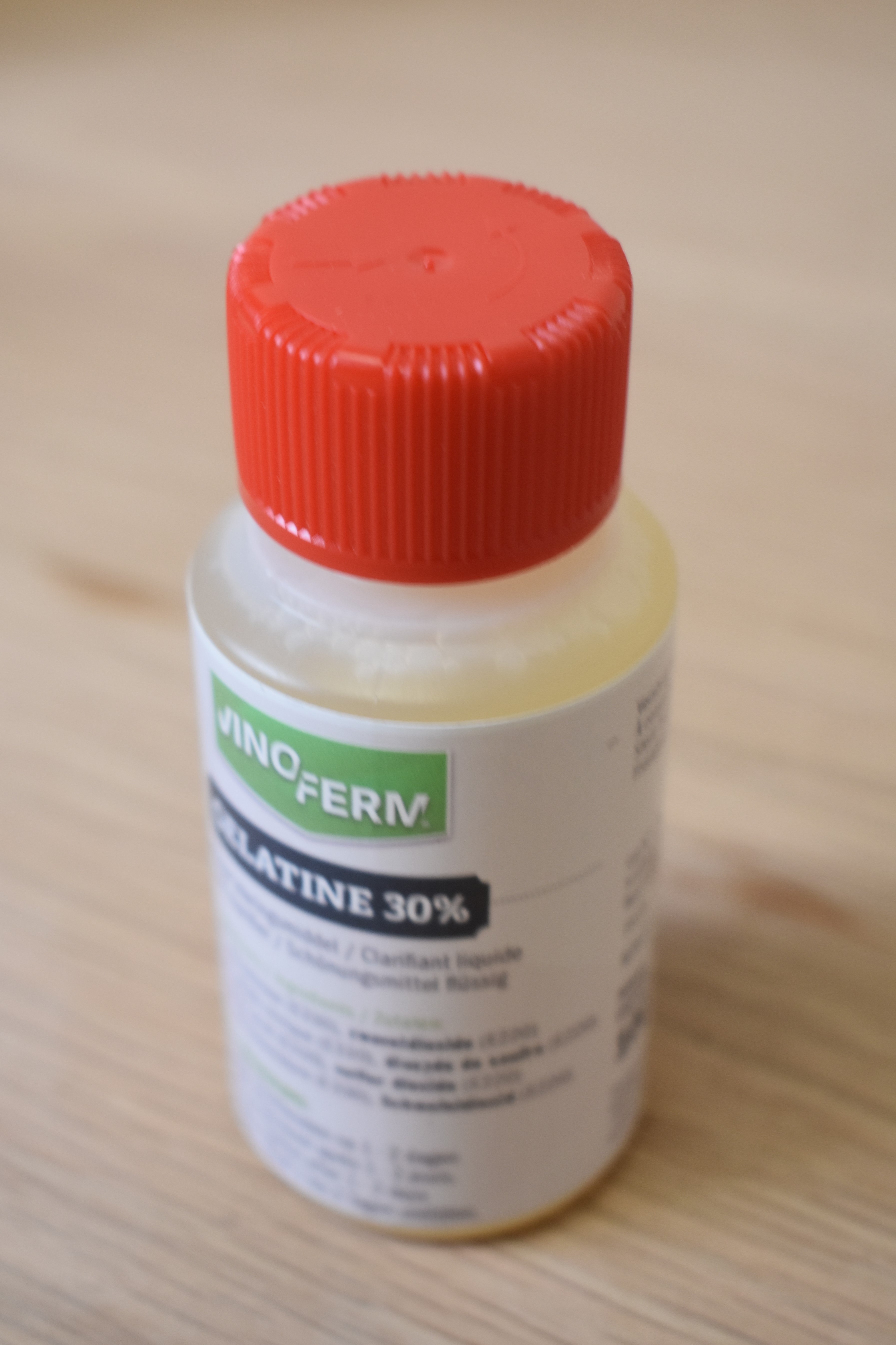 Vinoferm Gelatine 30% Wine Clarifier 100ml