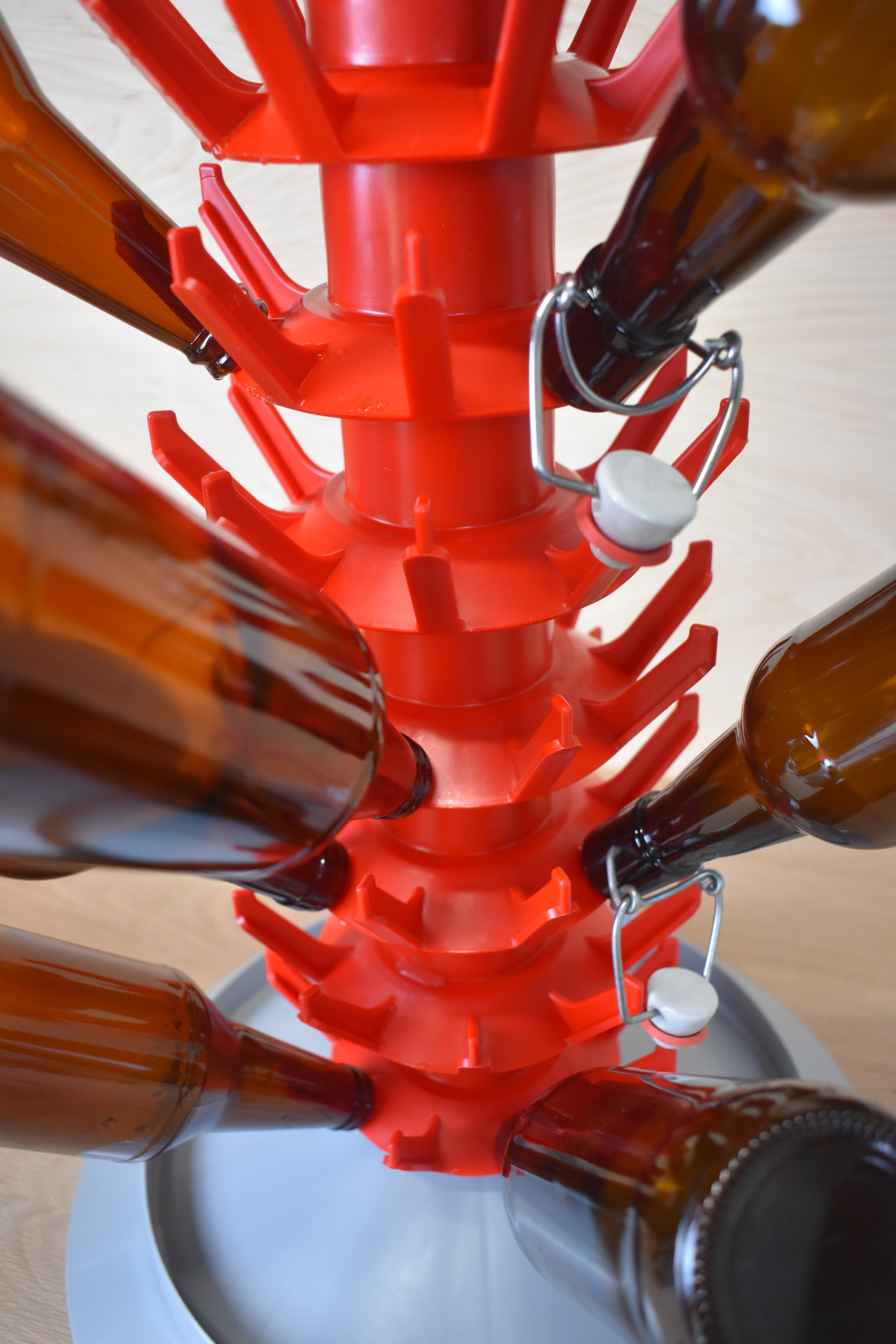 Adjustable Bottle Tree Drainer (81 Bottles)