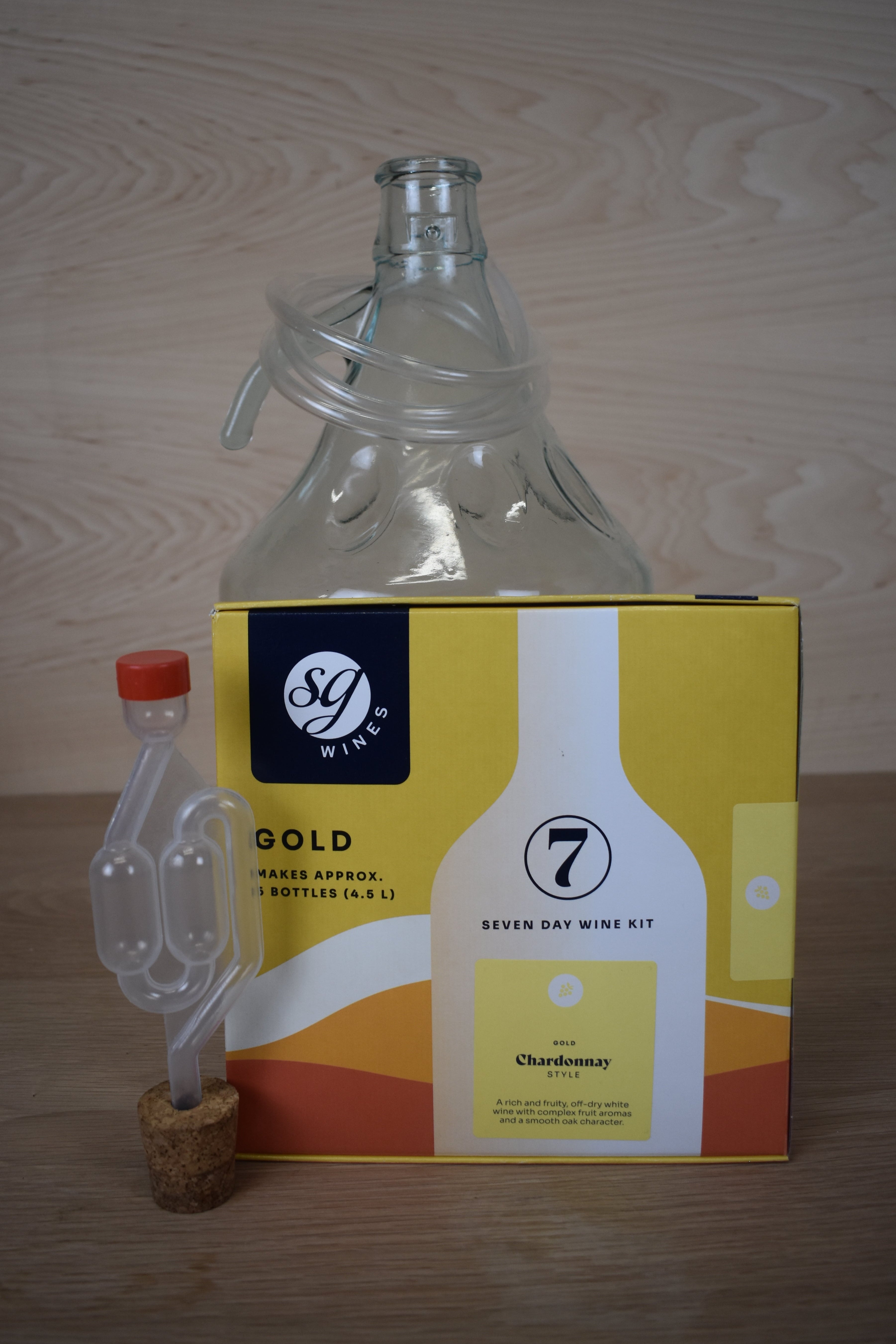 The Bare-Bones 6 Bottle Wine Kit - Chardonnay