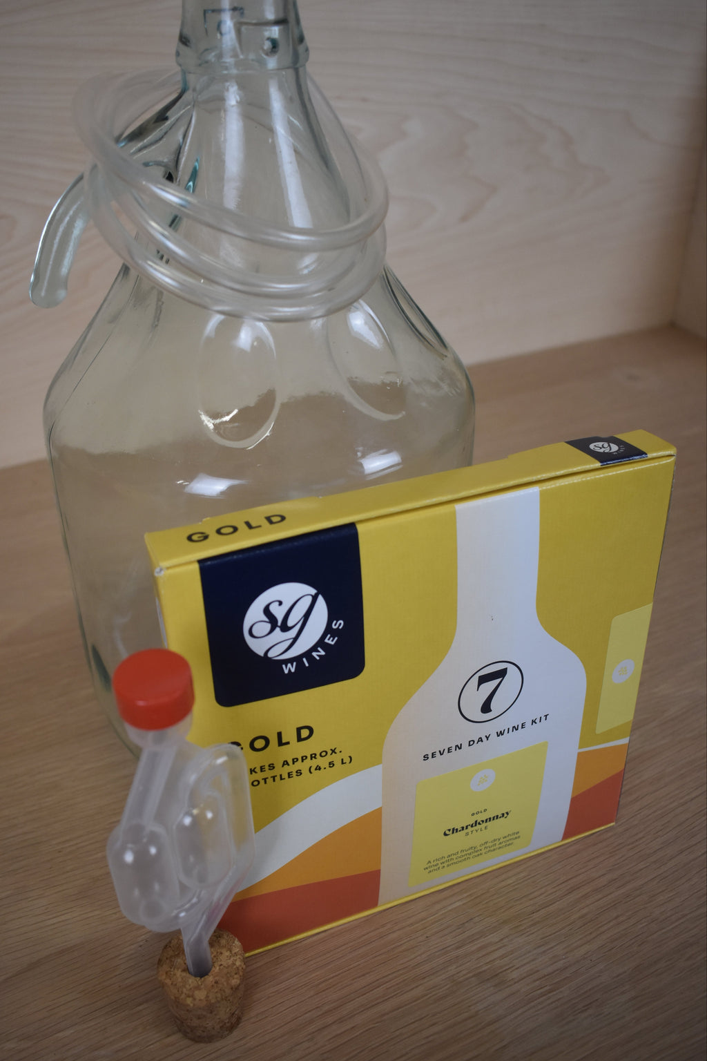 The Bare-Bones 6 Bottle Wine Kit - Chardonnay