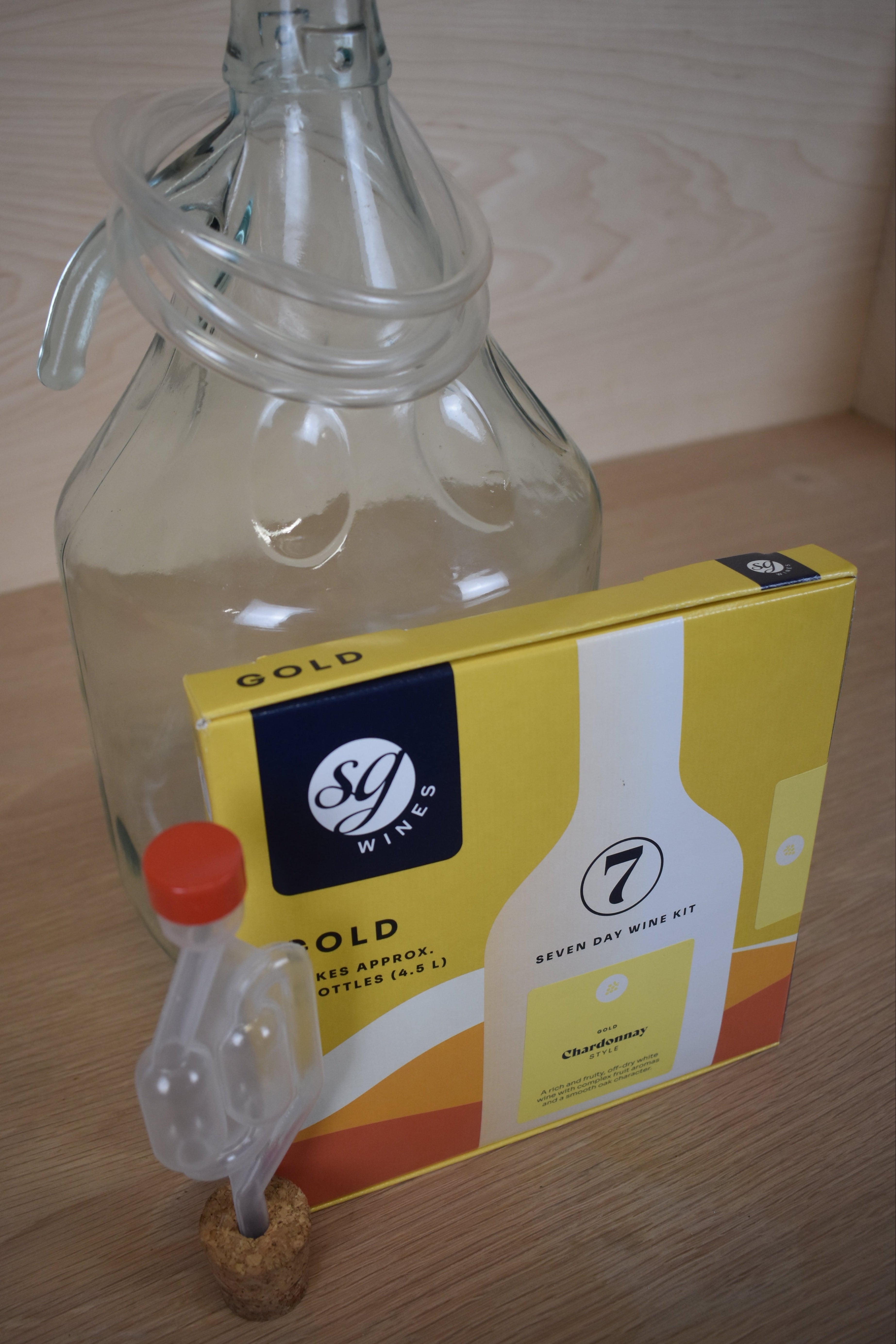 The Bare-Bones 6 Bottle Wine Kit - Chardonnay