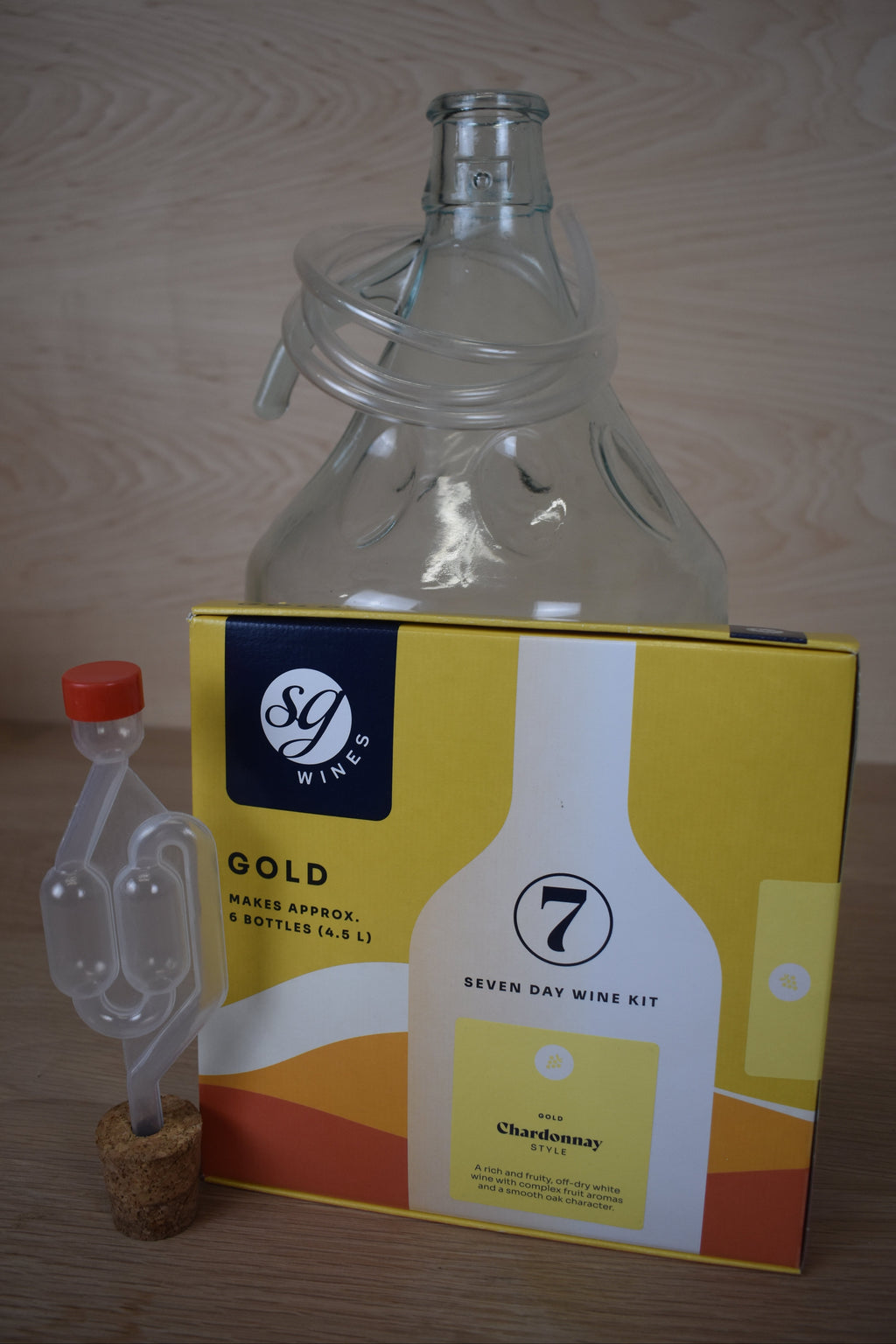 The Bare-Bones 6 Bottle Wine Kit - Chardonnay