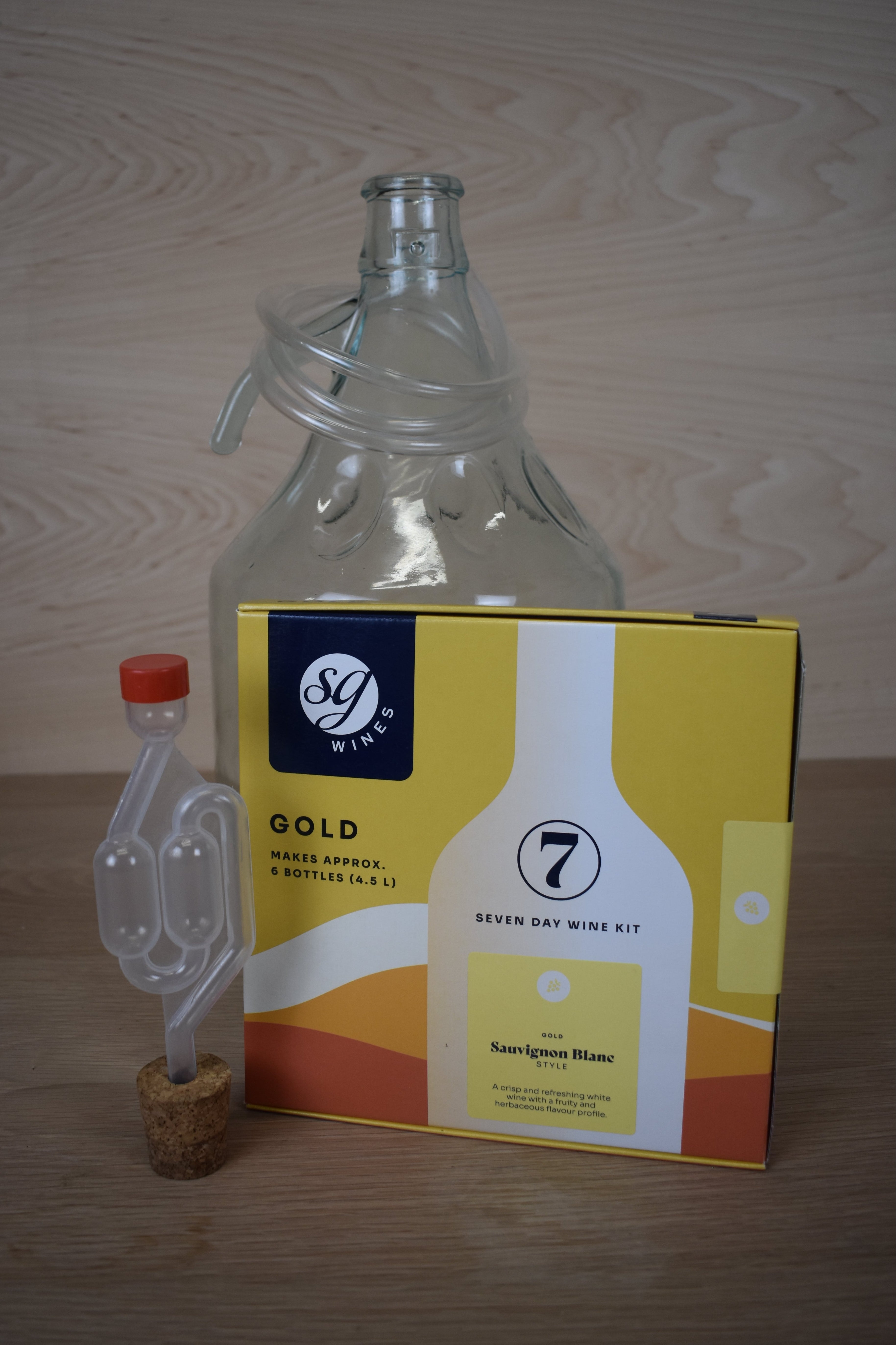The Bare-Bones 6 Bottle Wine Kit - Sauvingon Blanc