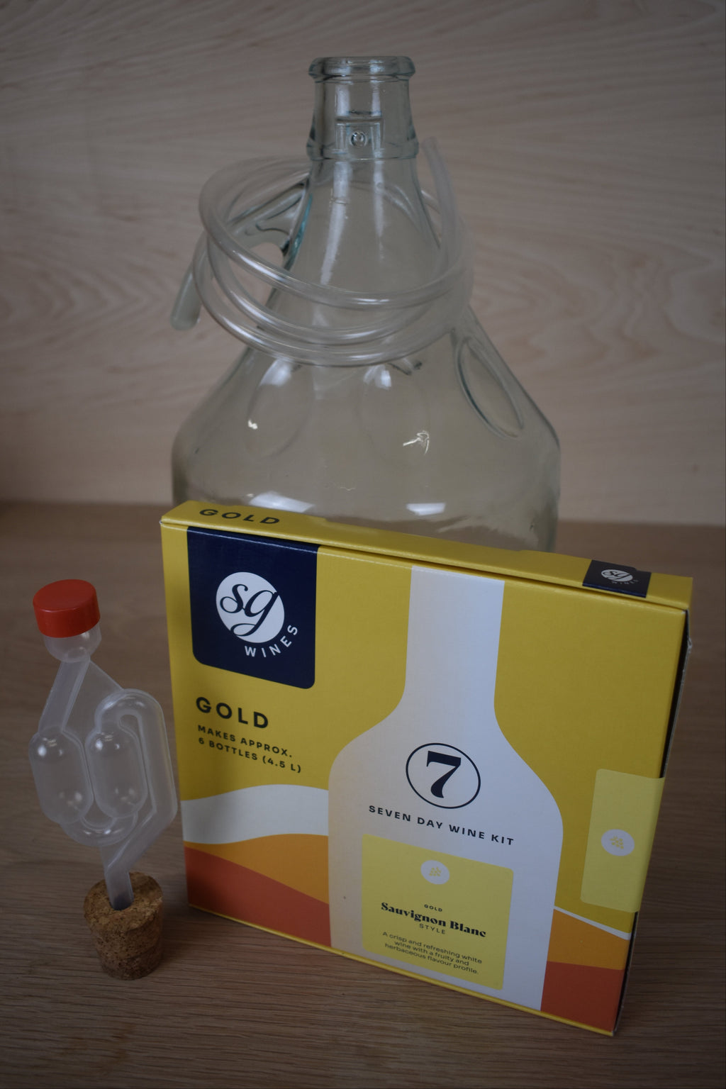 The Bare-Bones 6 Bottle Wine Kit - Sauvingon Blanc