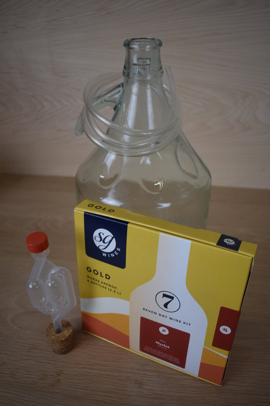 The Bare-Bones 6 Bottle Wine Kit - Merlot