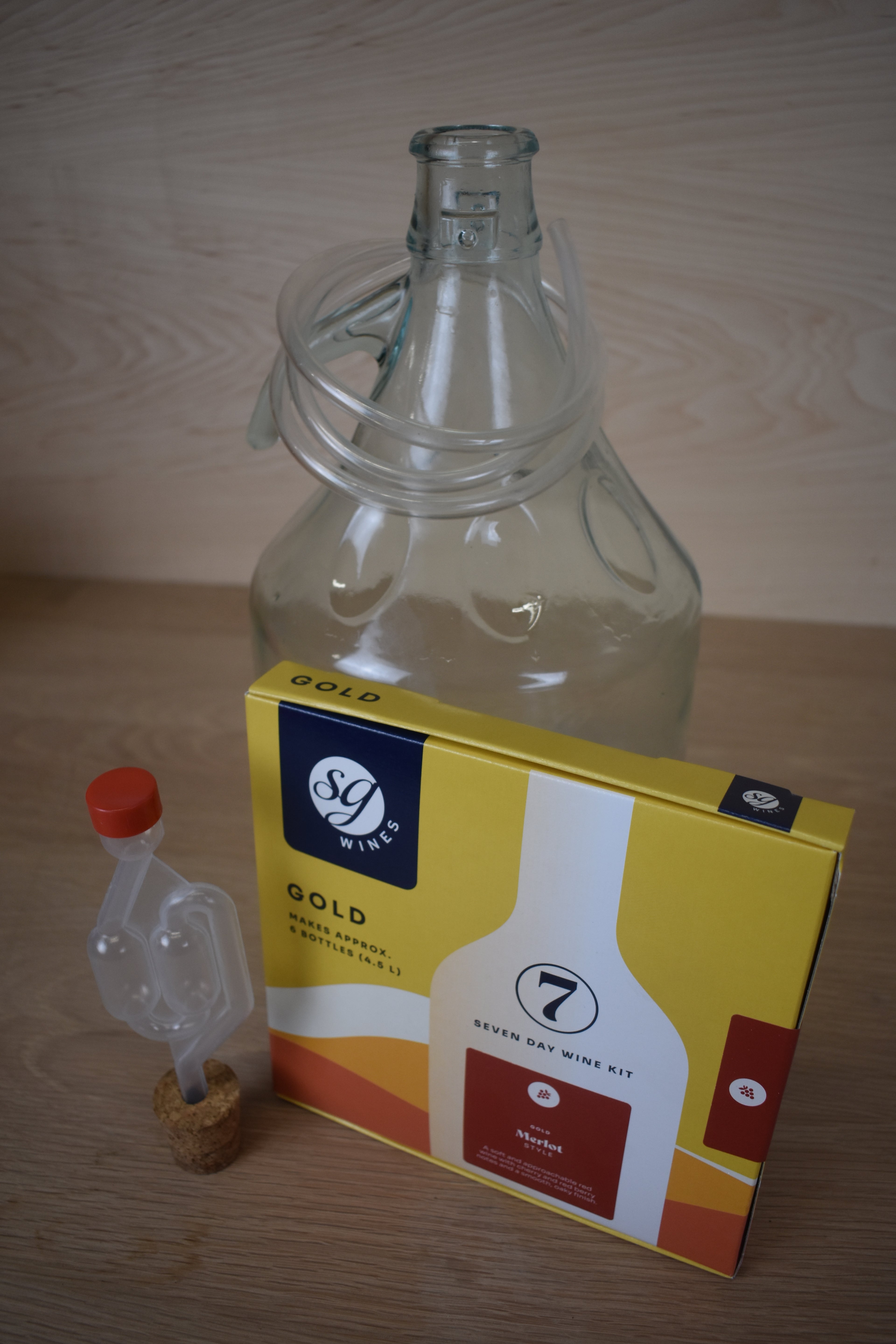 The Bare-Bones 6 Bottle Wine Kit - Merlot