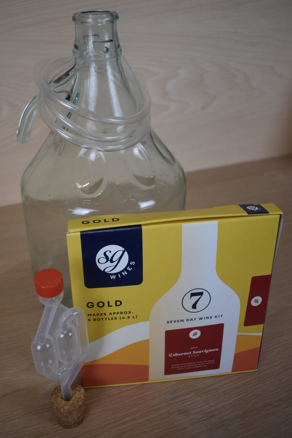 The Bare-Bones 6 Bottle Wine Kit - Cabernet Sauvingon