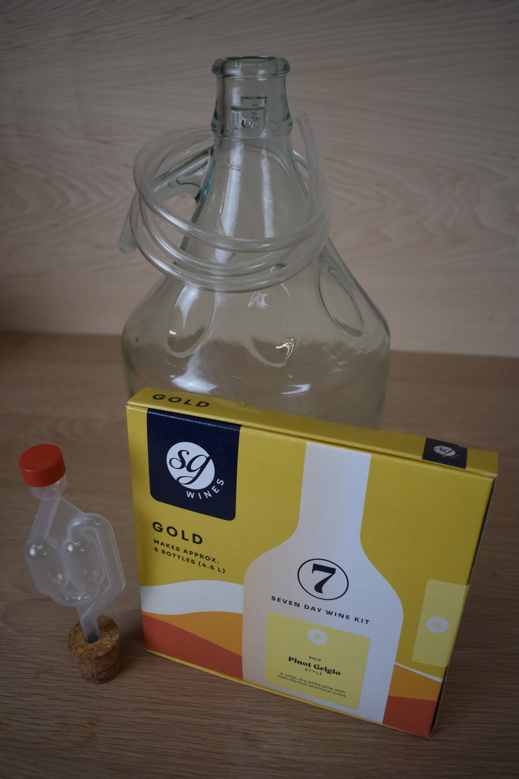 The Bare-Bones 6 Bottle Wine Kit - Pinot Grigio