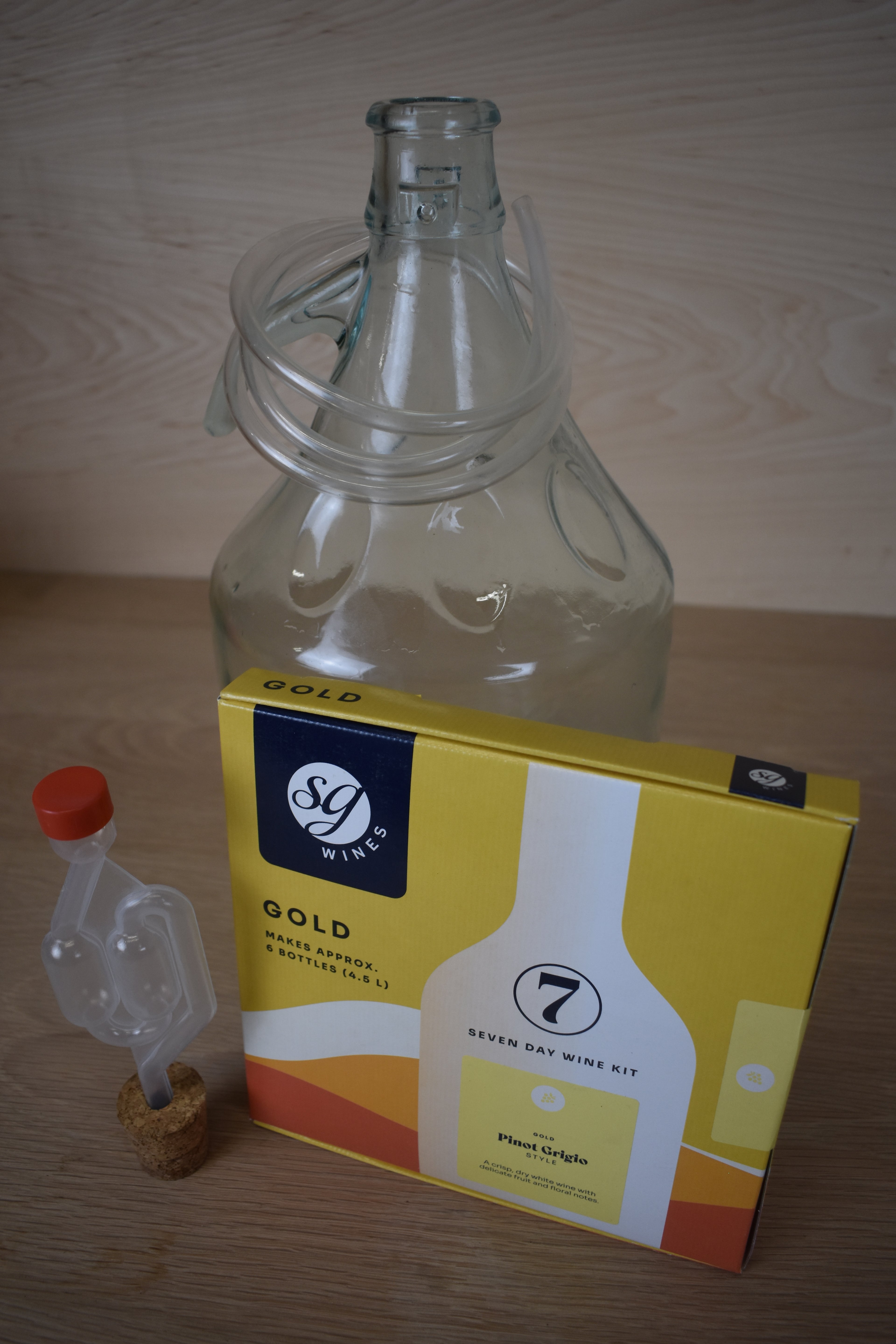 The Bare-Bones 6 Bottle Wine Kit - Pinot Grigio
