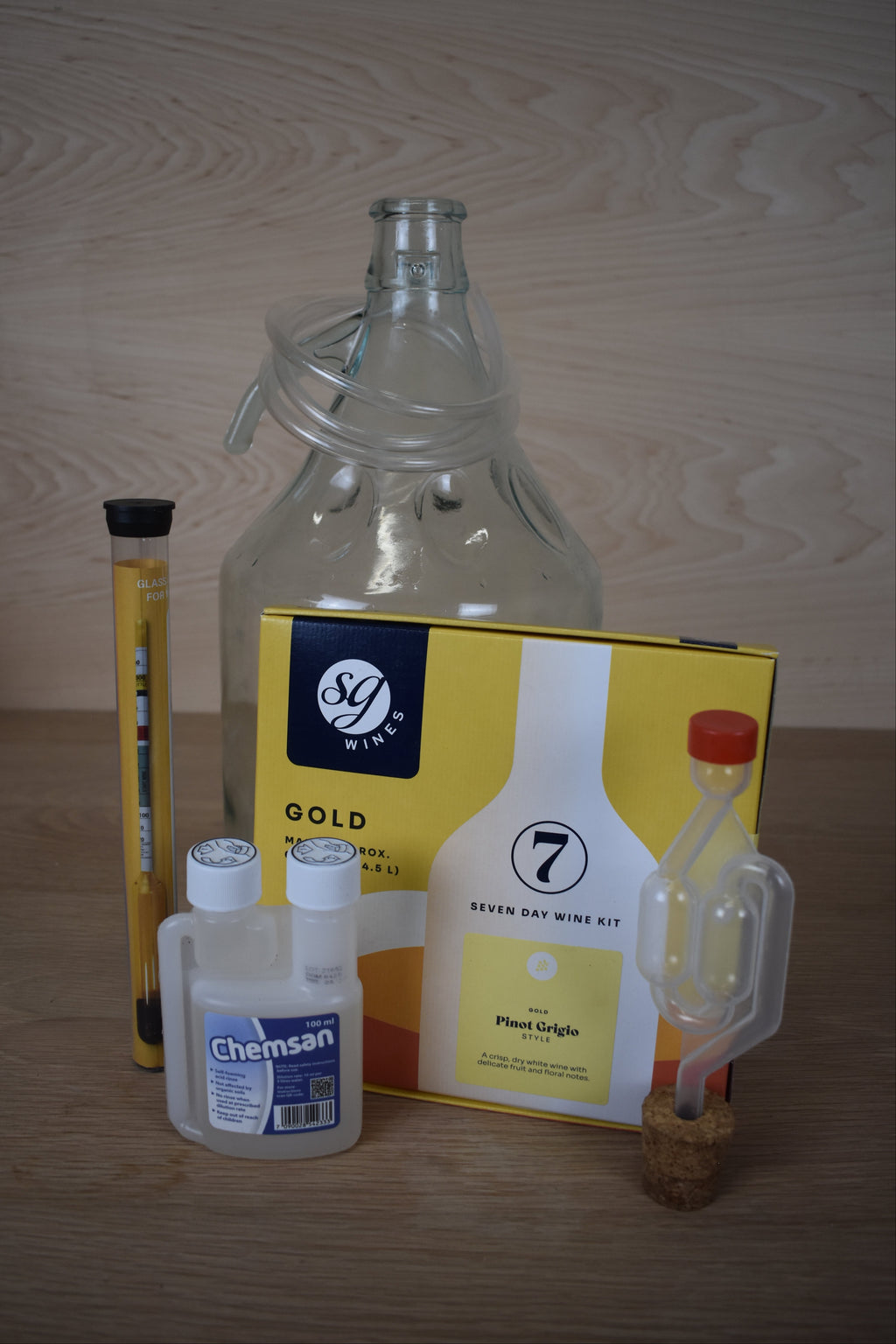 The Standard 6 Bottle Wine Kit - Pinot Grigio