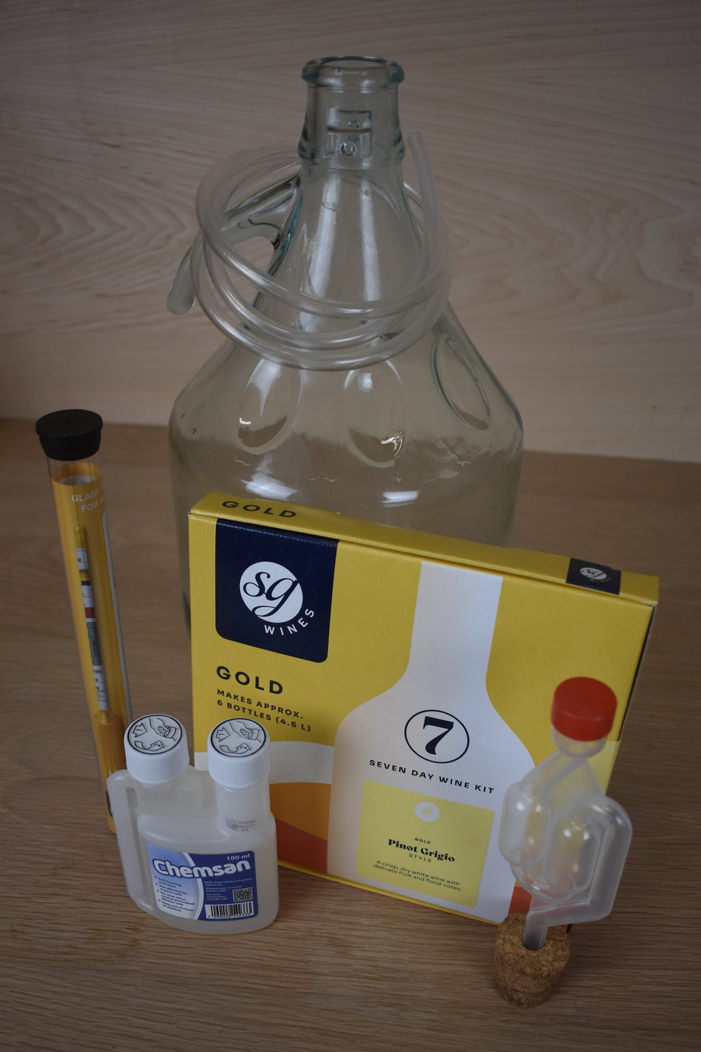 The Standard 6 Bottle Wine Kit - Pinot Grigio