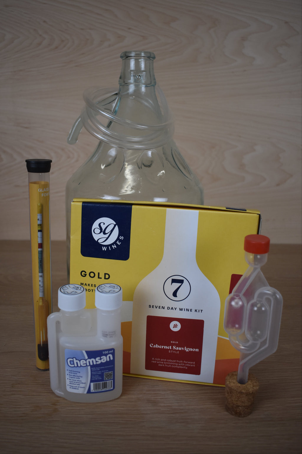 The Standard 6 Bottle Wine Kit - Cabernet Sauvingon