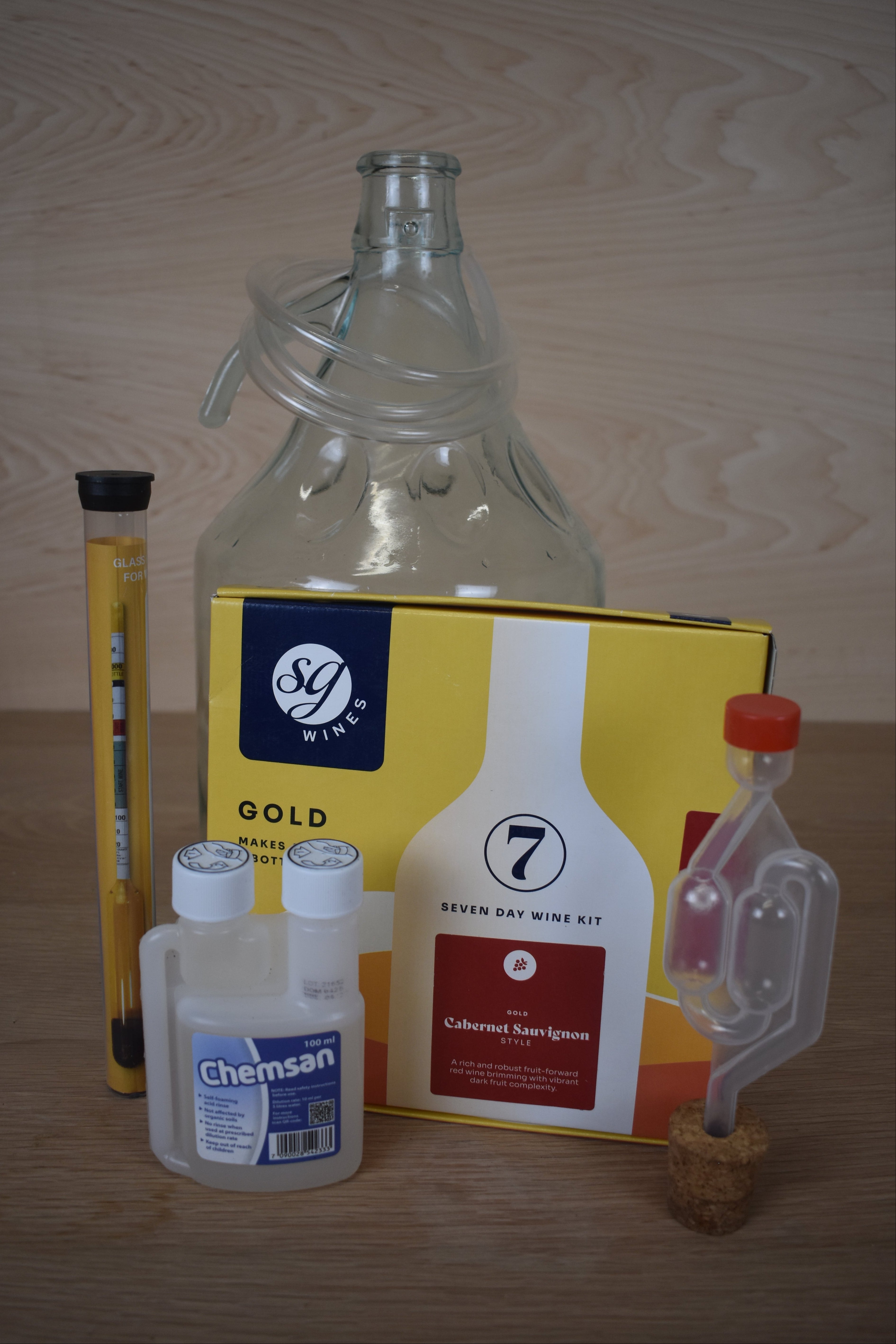 The Standard 6 Bottle Wine Kit - Cabernet Sauvingon