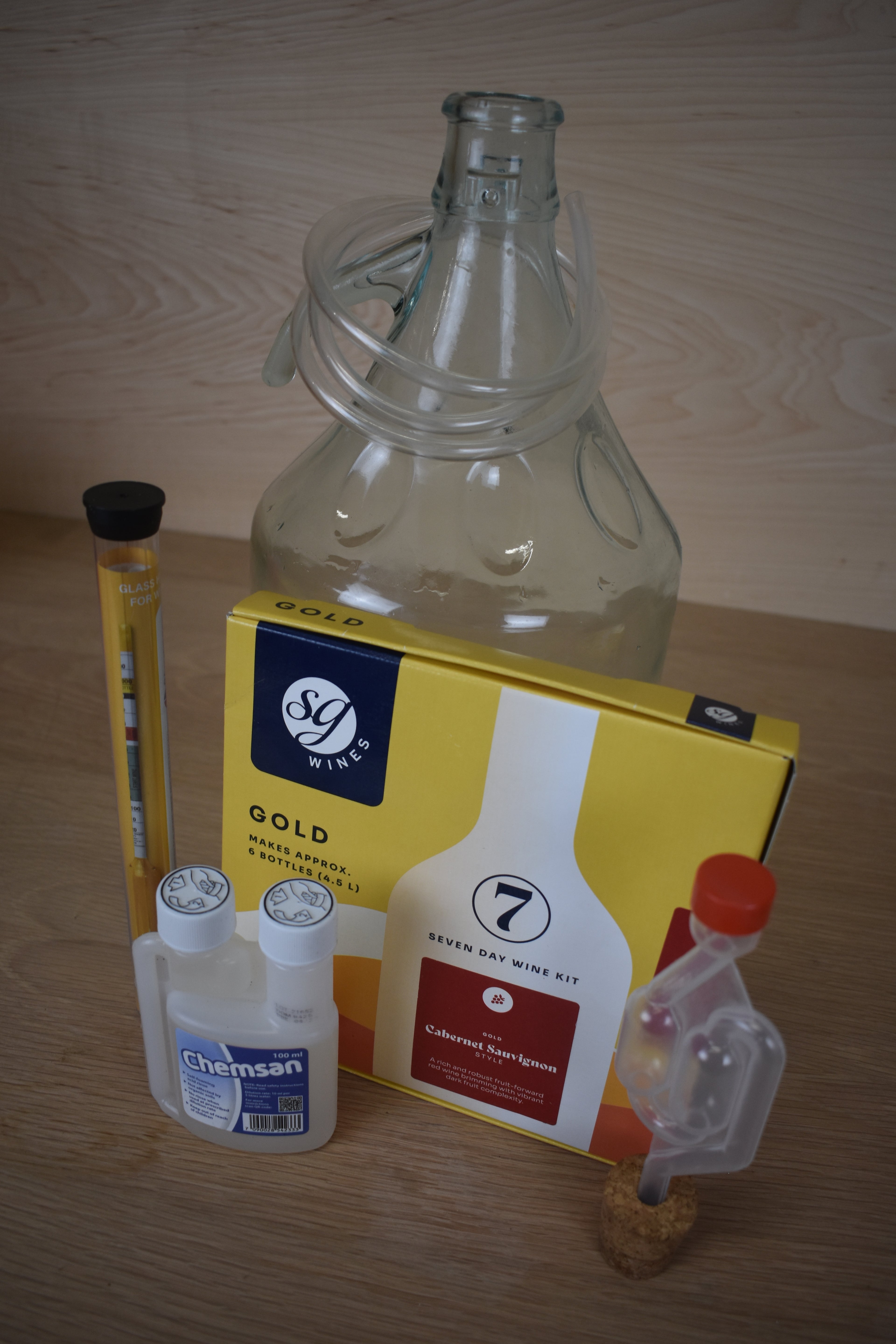 The Standard 6 Bottle Wine Kit - Cabernet Sauvingon