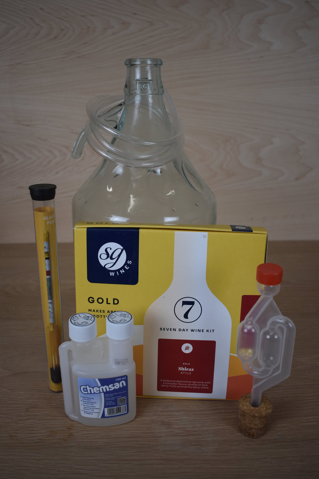 The Standard 6 Bottle Wine Kit - Shiraz