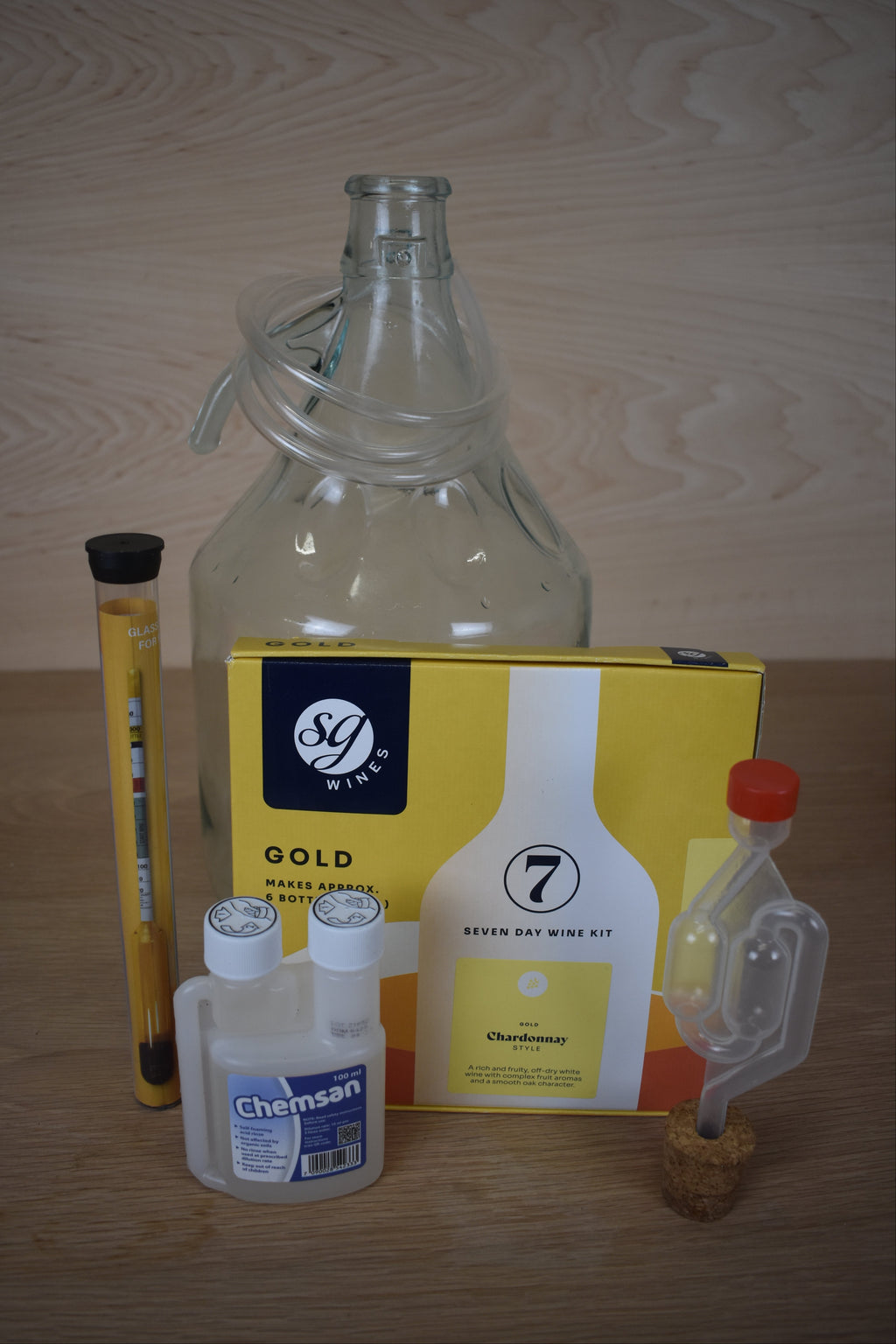 The Standard 6 Bottle Wine Kit - Chardonnay