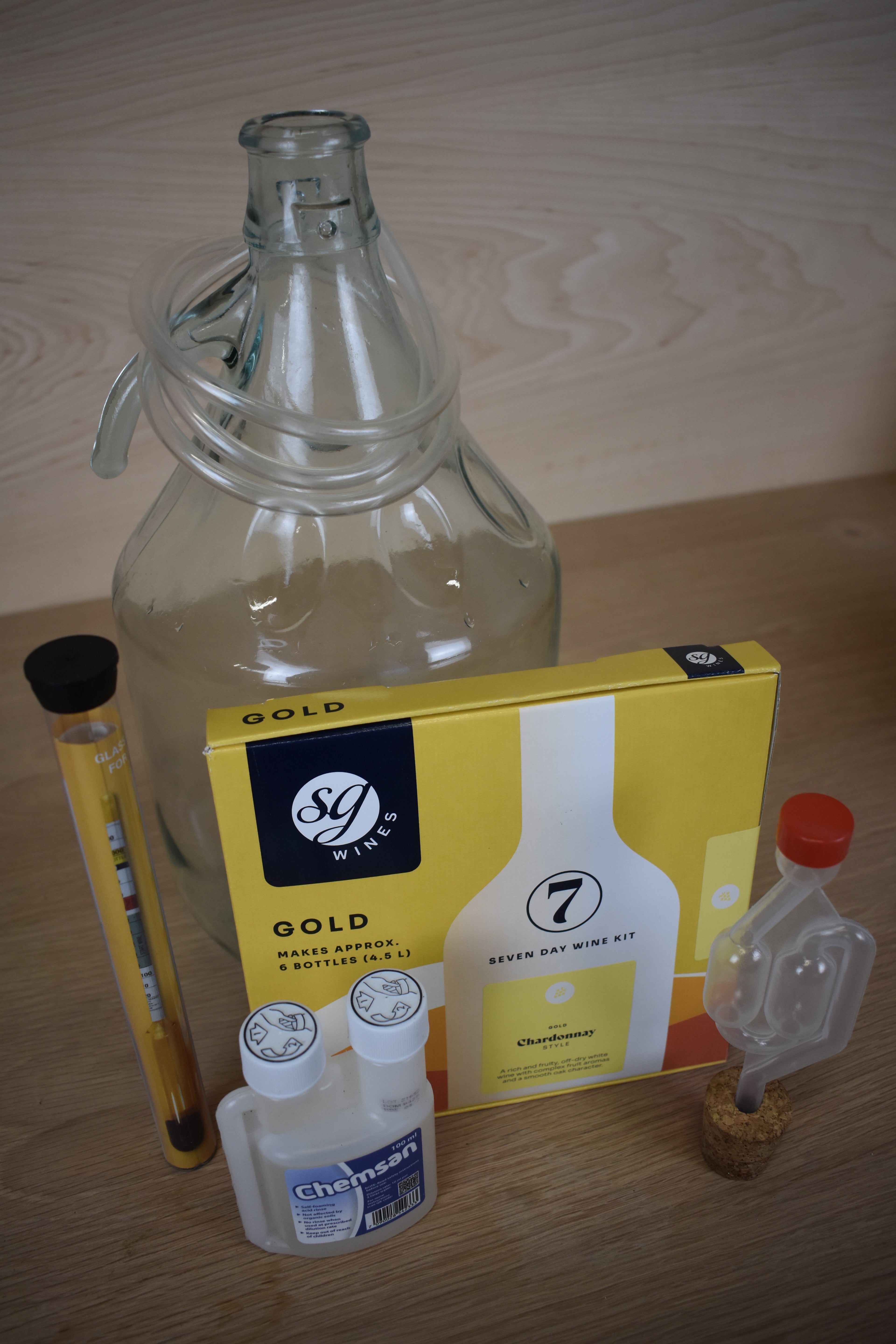 The Standard 6 Bottle Wine Kit - Chardonnay