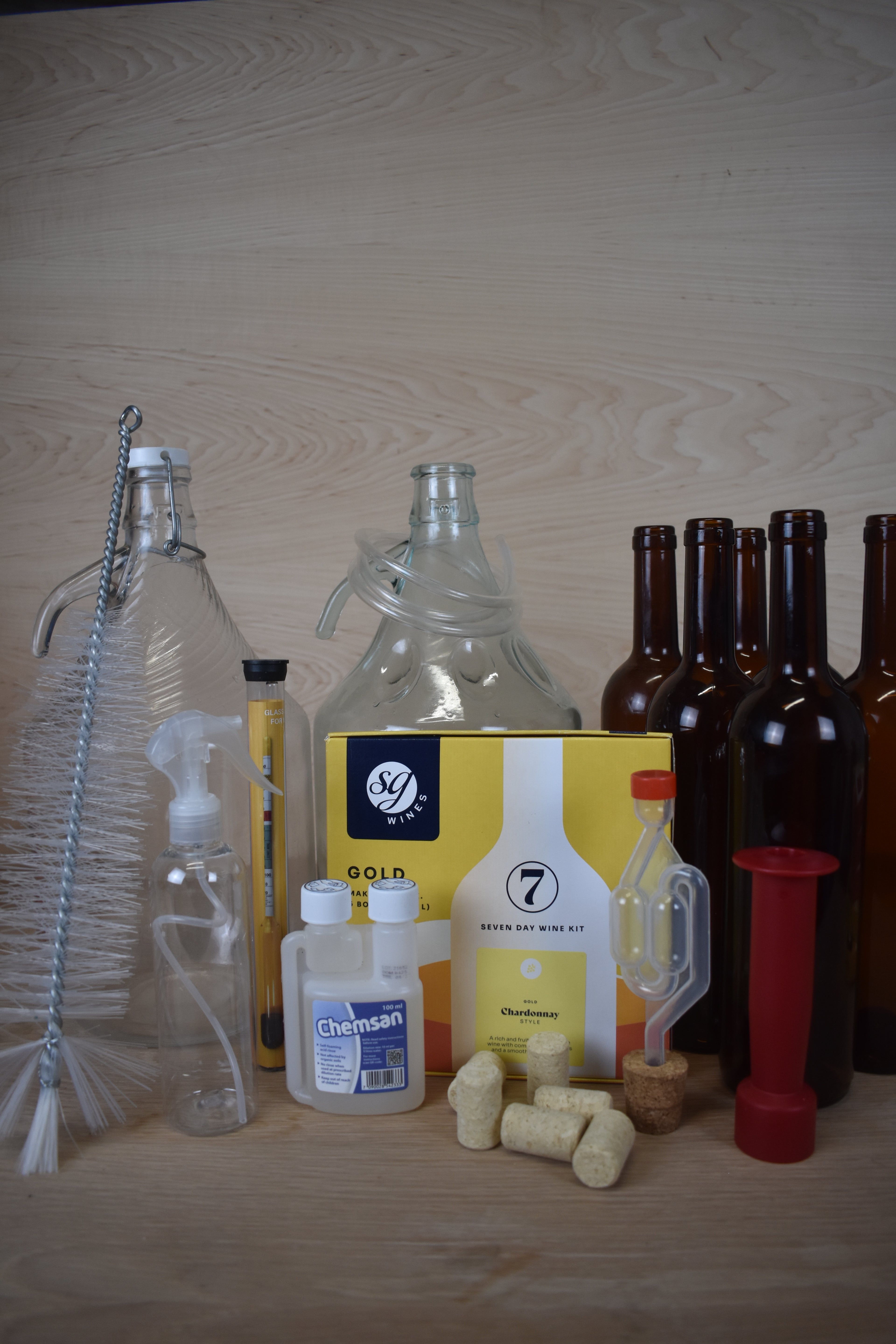 The Kitchen Sink 6 Bottle Wine Kit - Chardonnay