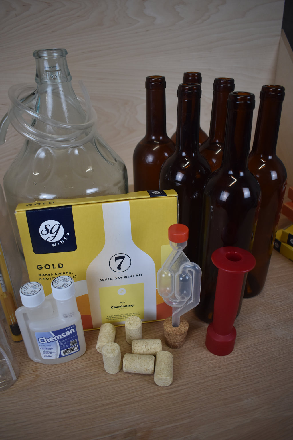 The Kitchen Sink 6 Bottle Wine Kit - Chardonnay
