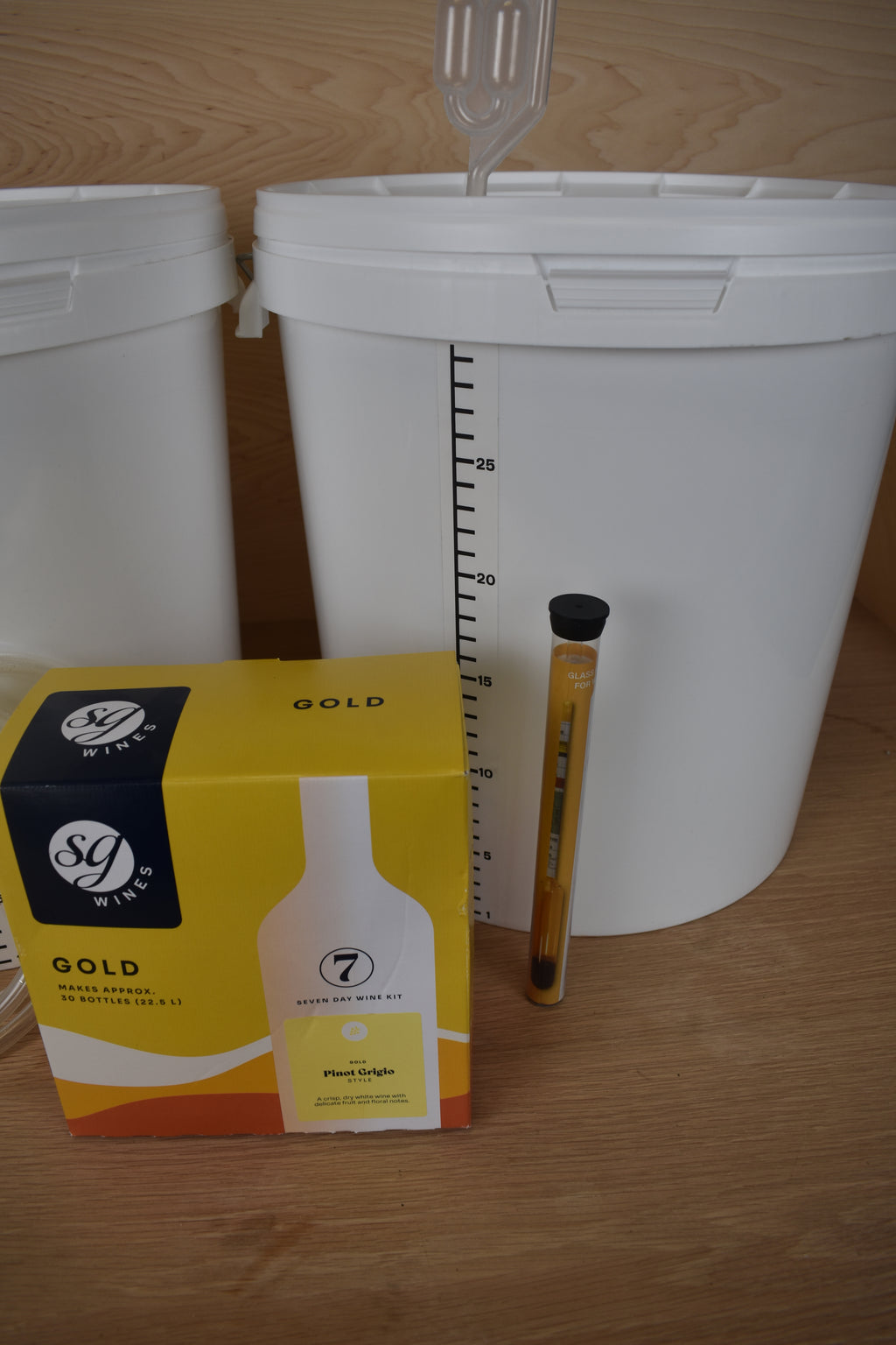 The Bare-Bones 30 Bottle Wine Kit - Pinot Grigio