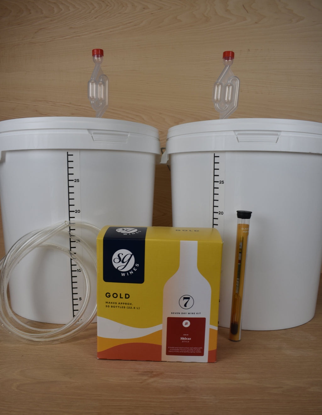 The Bare-Bones 30 Bottle Wine Kit - Shiraz