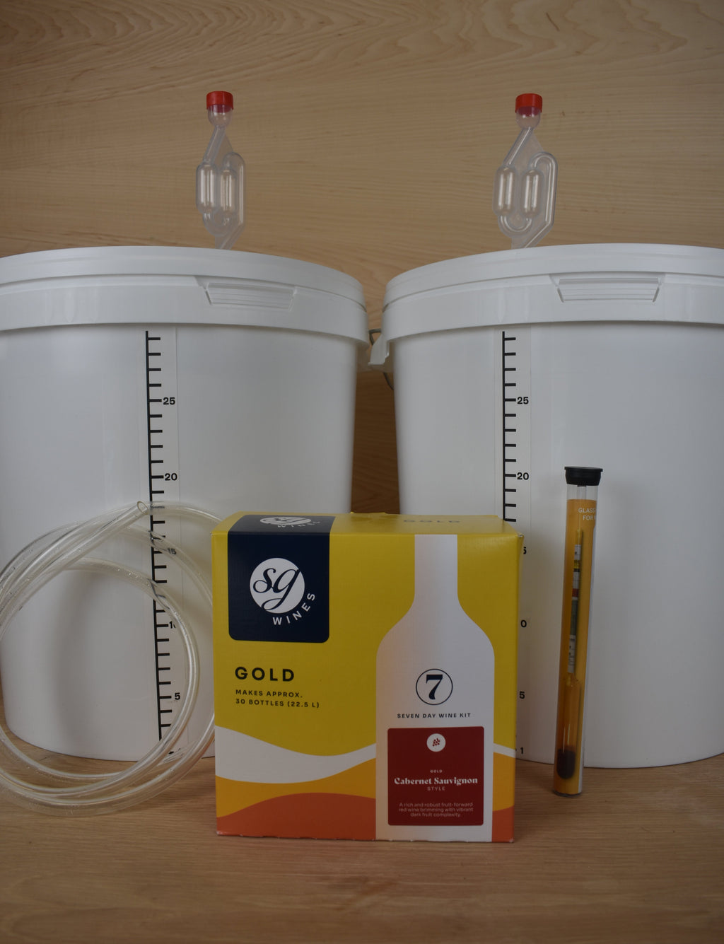 The Bare-Bones 30 Bottle Wine Kit - Cabernet Sauvingon