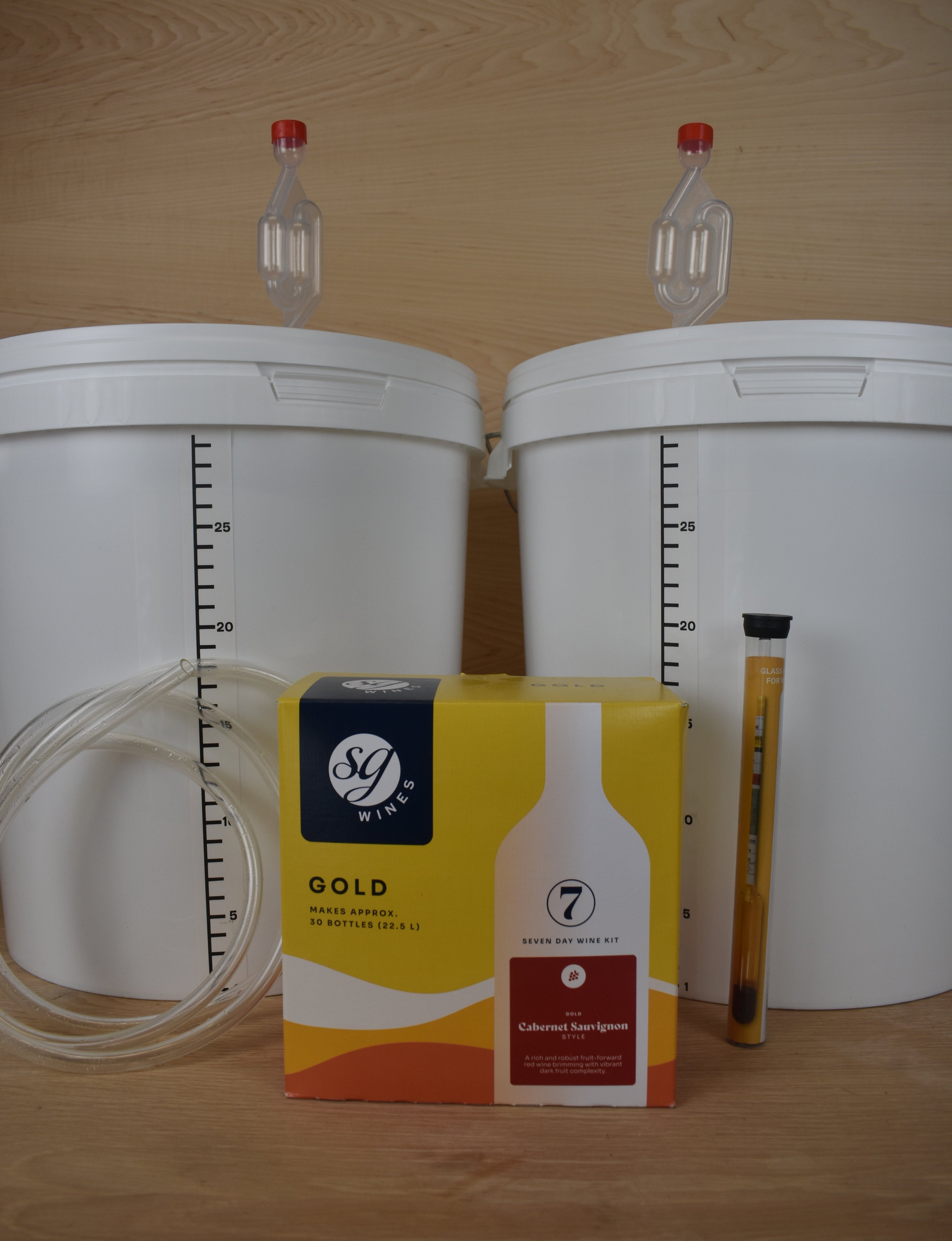 The Bare-Bones 30 Bottle Wine Kit - Cabernet Sauvingon