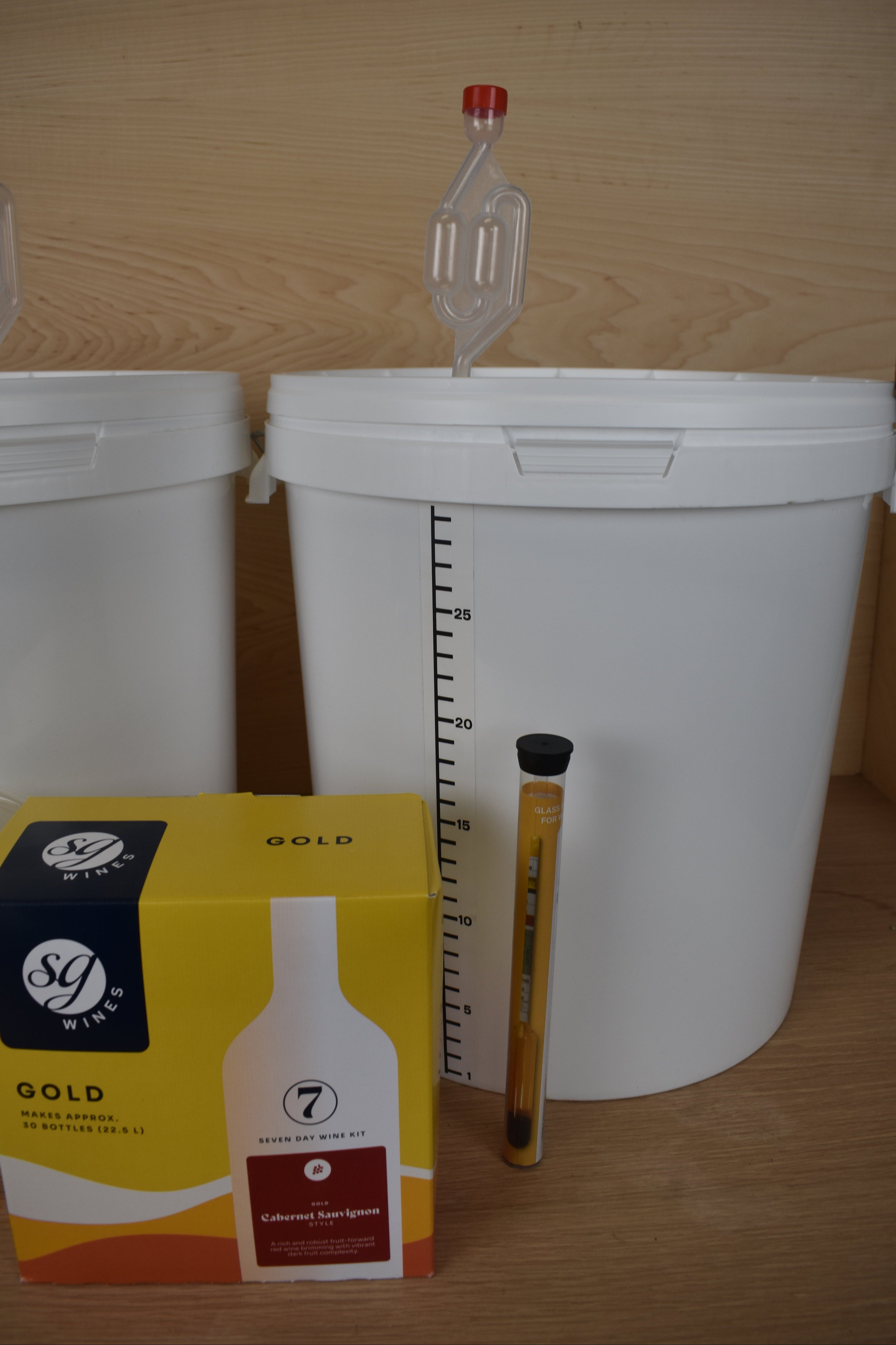 The Bare-Bones 30 Bottle Wine Kit - Cabernet Sauvingon