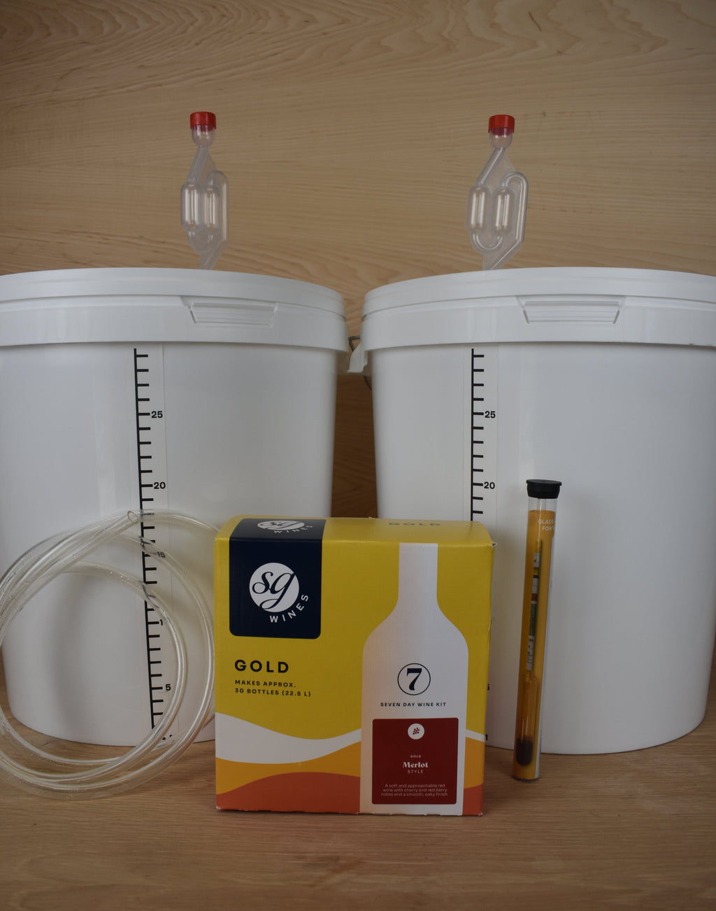 The Bare-Bones 30 Bottle Wine Kit - Merlot