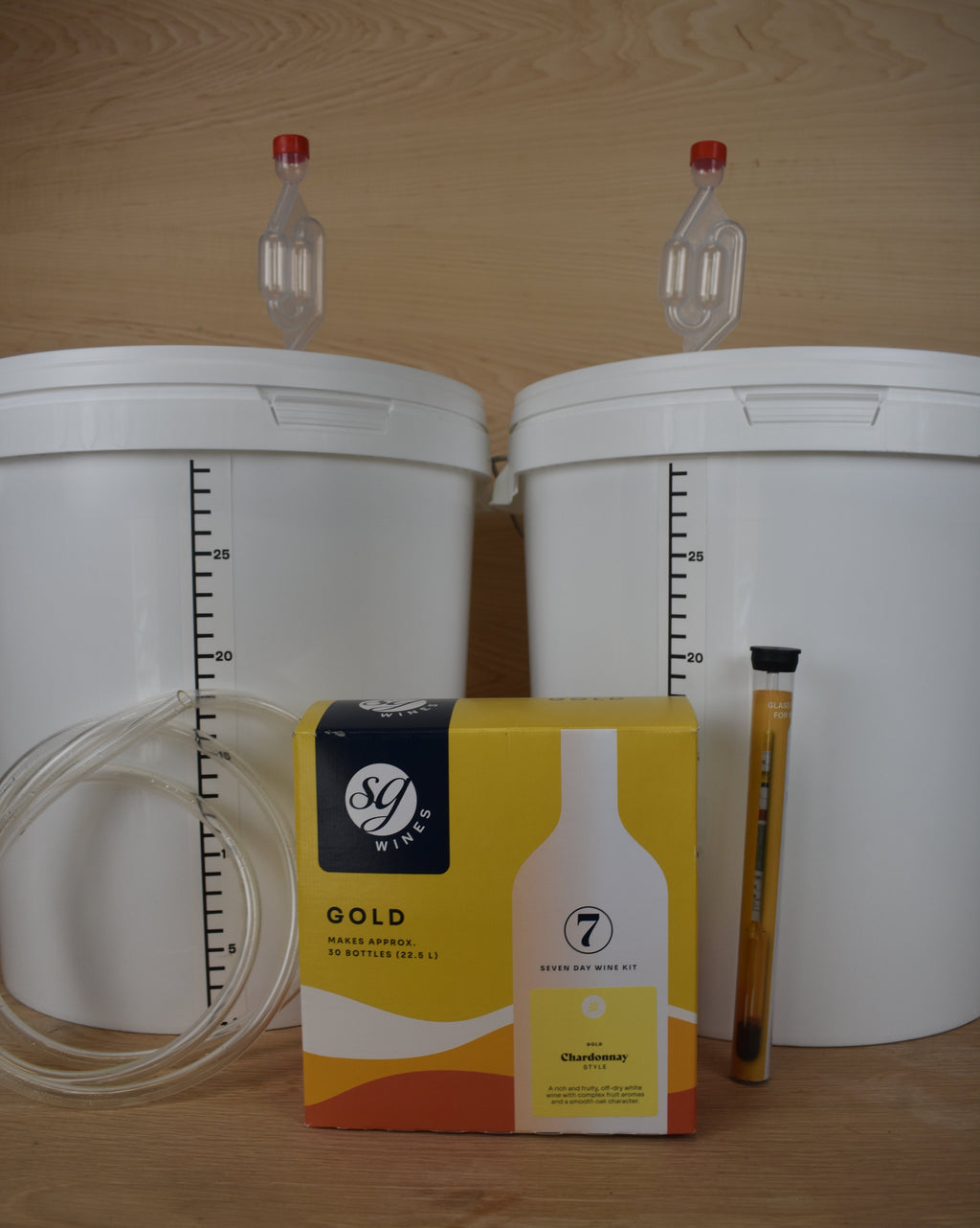 The Bare-Bones 30 Bottle Wine Kit - Chardonnay