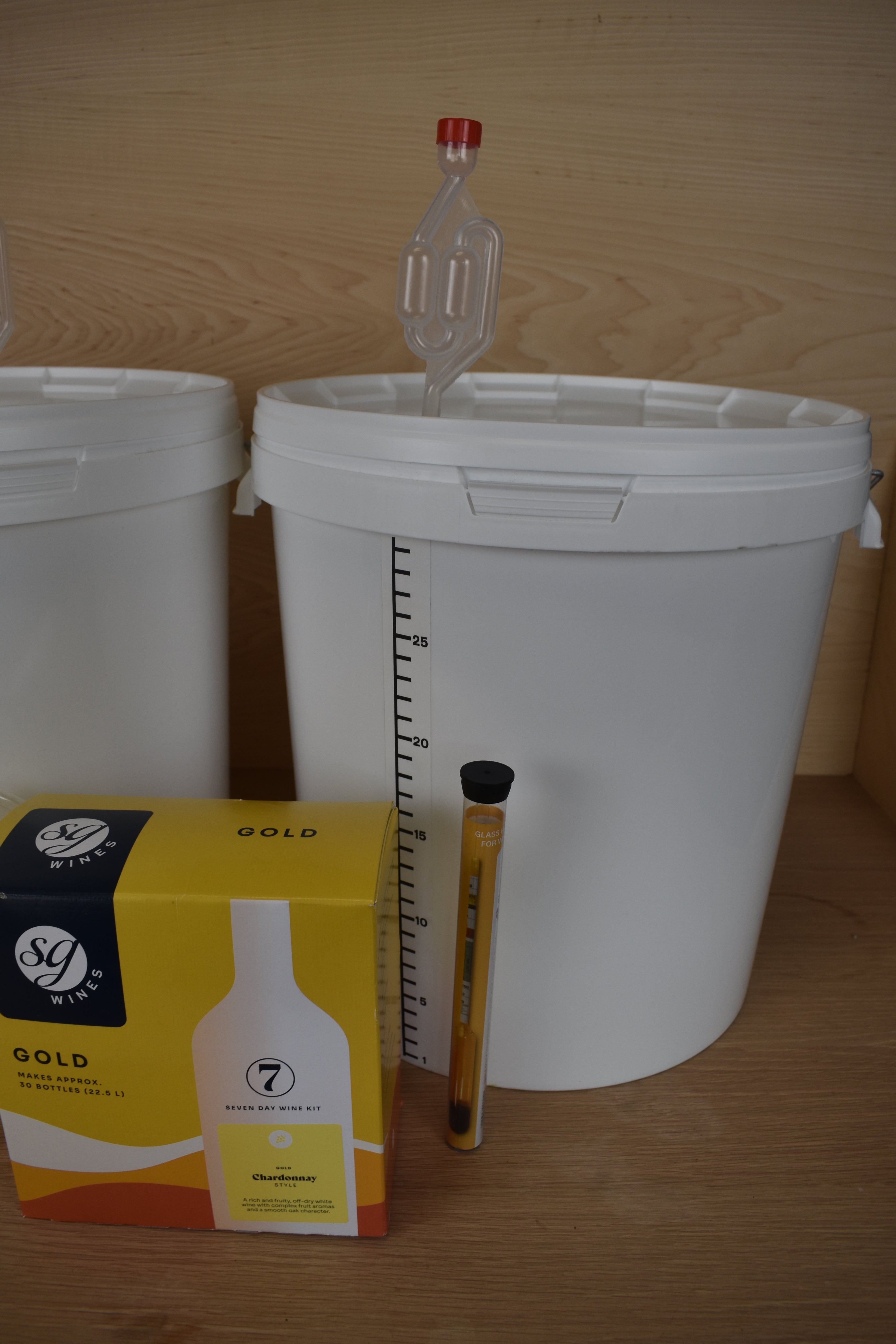 The Bare-Bones 30 Bottle Wine Kit - Chardonnay