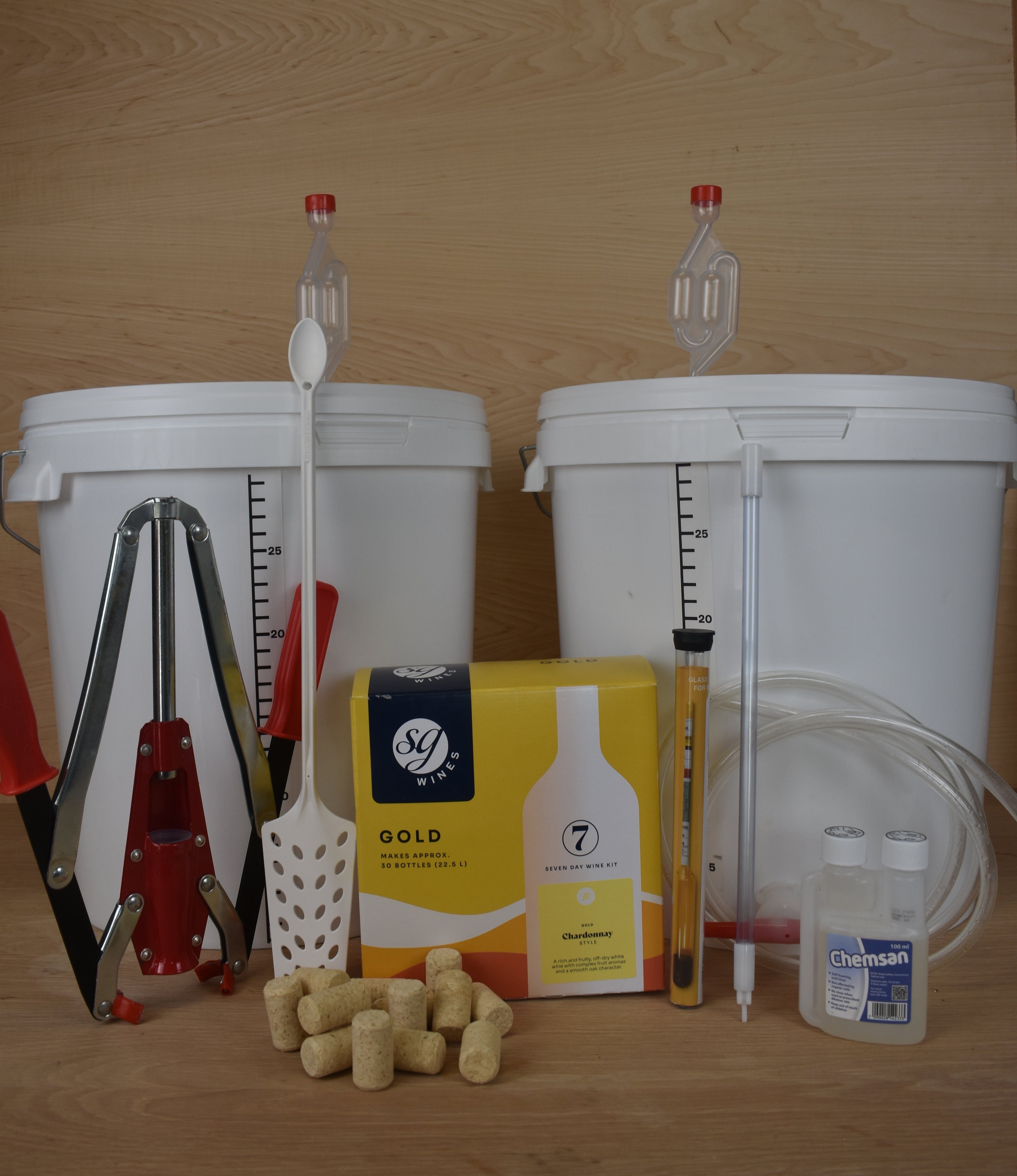 The Standard 30 Bottle Wine Kit - Chardonnay