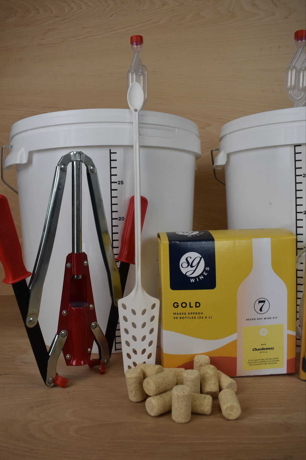 The Standard 30 Bottle Wine Kit - Chardonnay