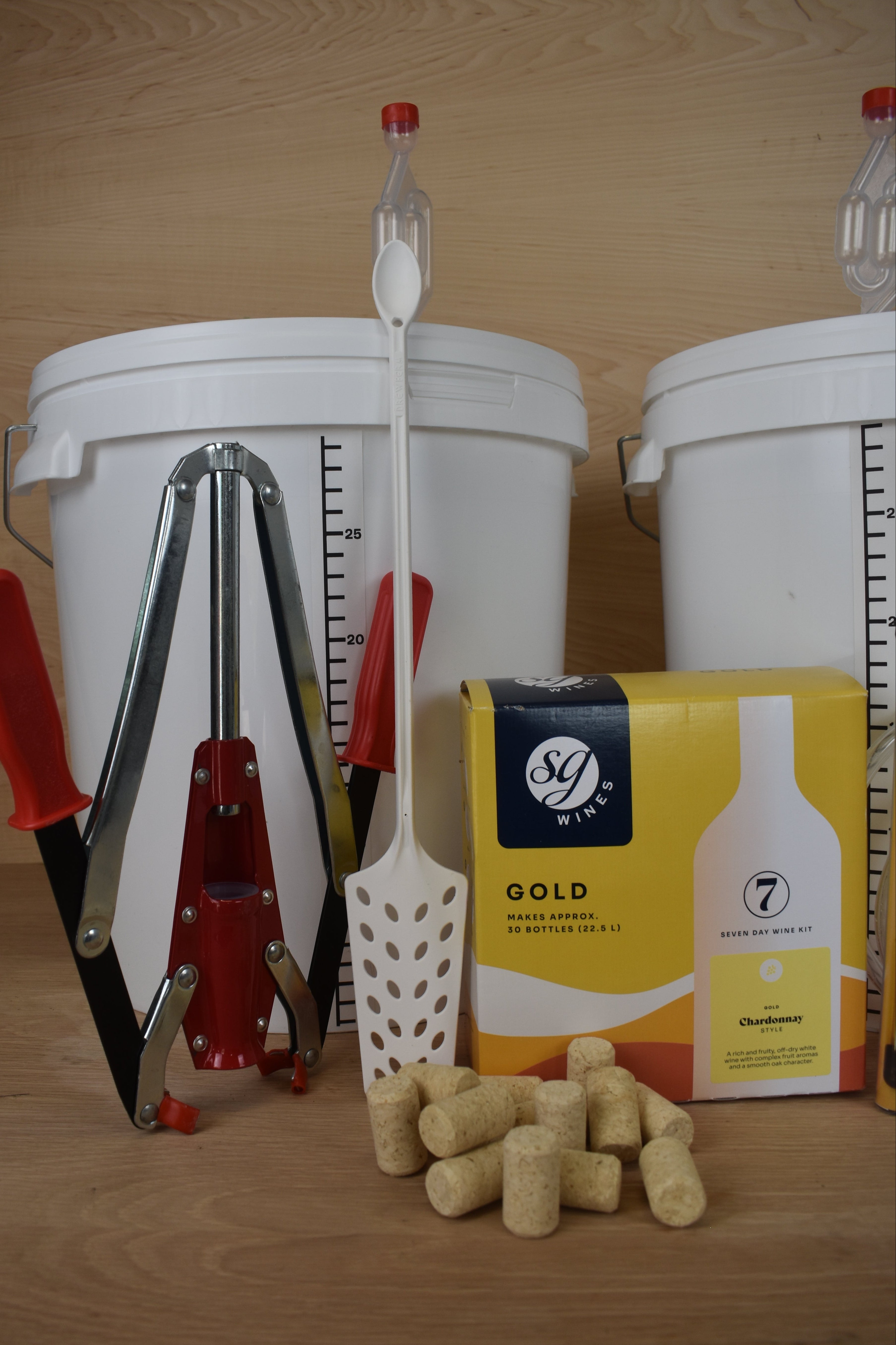 The Standard 30 Bottle Wine Kit - Chardonnay