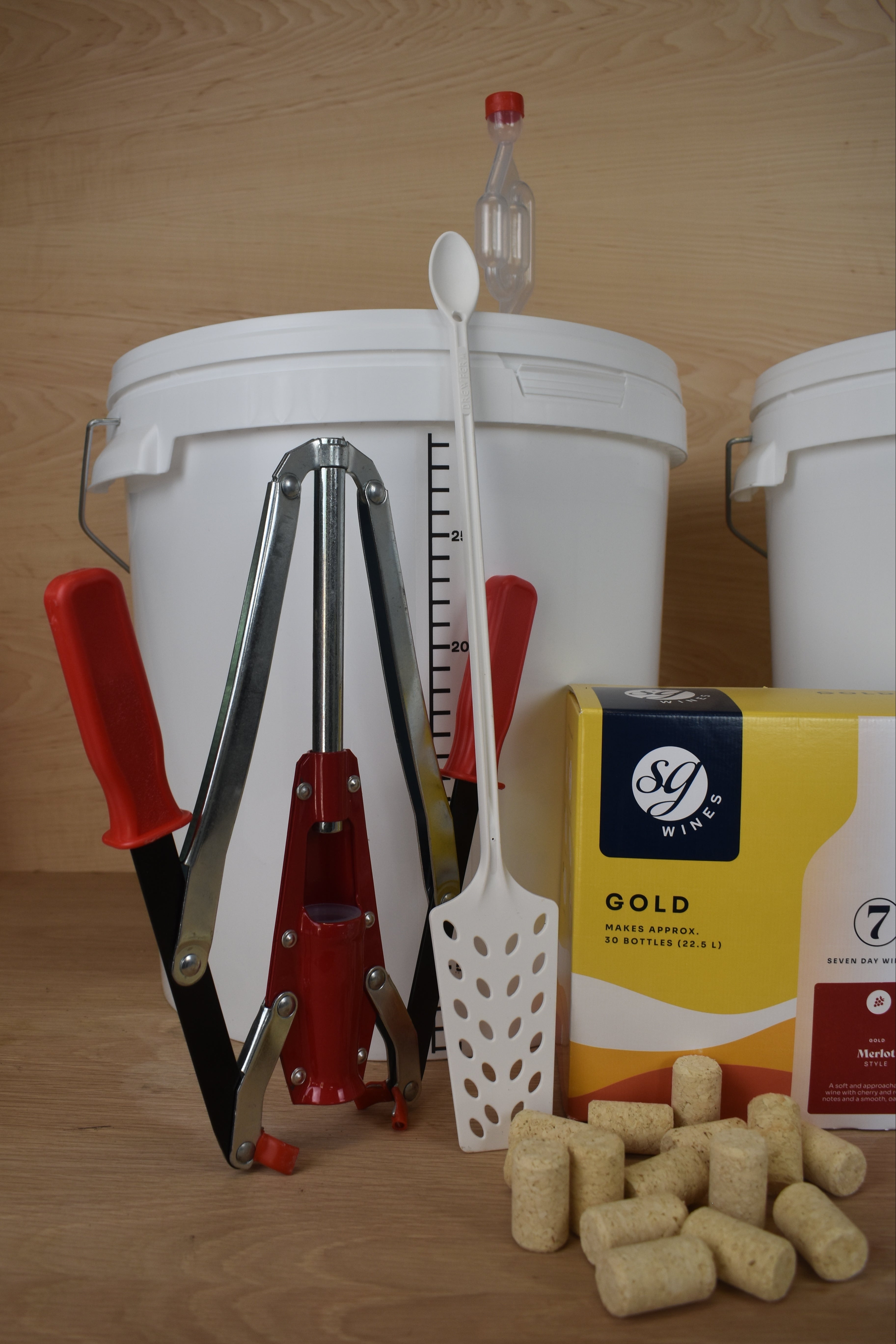 The Standard 30 Bottle Wine Kit - Merlot