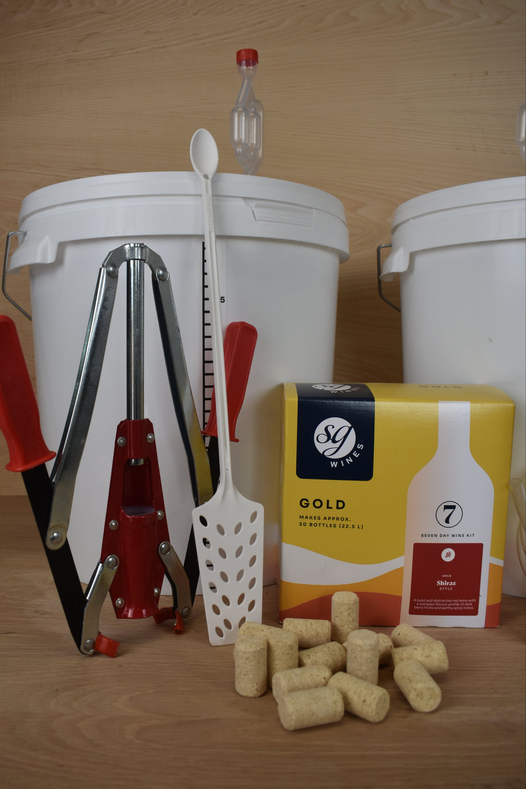 The Standard 30 Bottle Wine Kit - Shiraz
