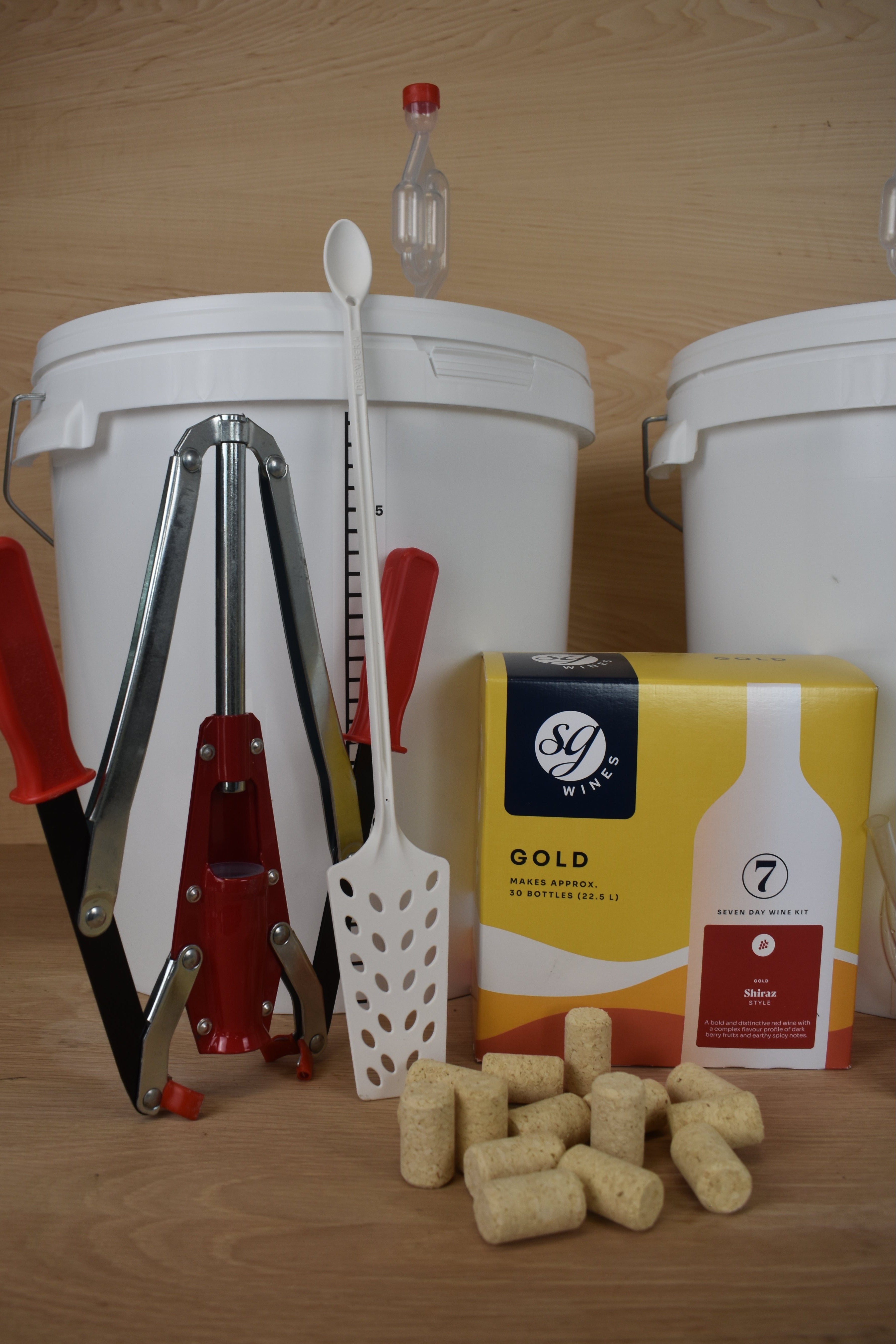 The Standard 30 Bottle Wine Kit - Shiraz
