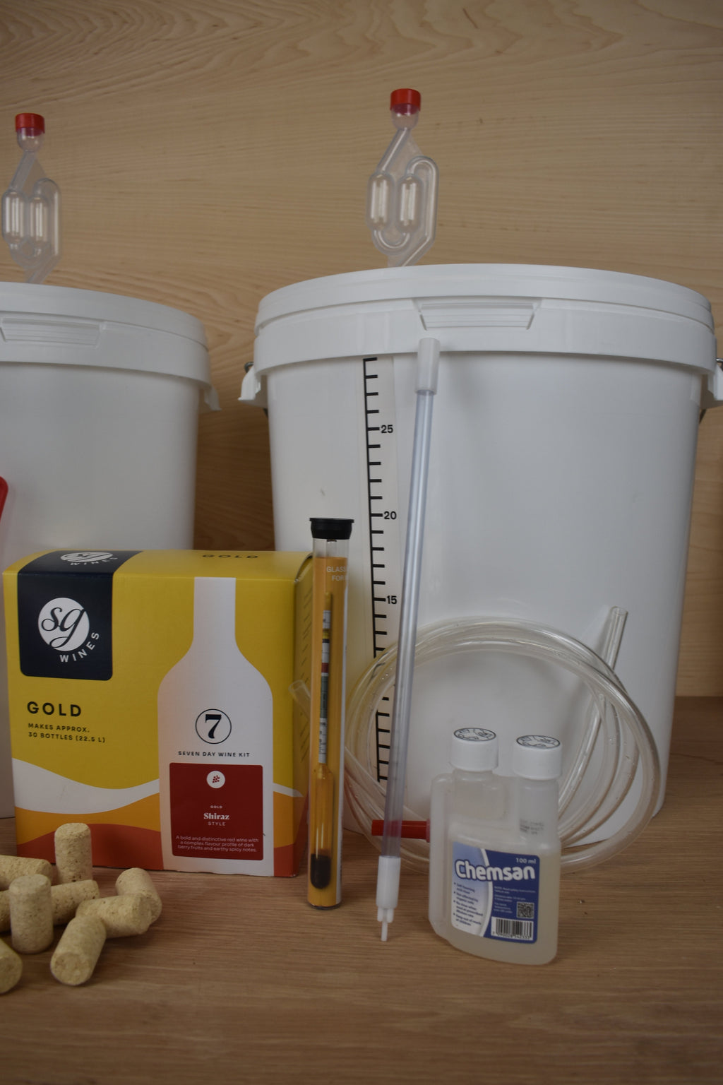 The Standard 30 Bottle Wine Kit - Shiraz