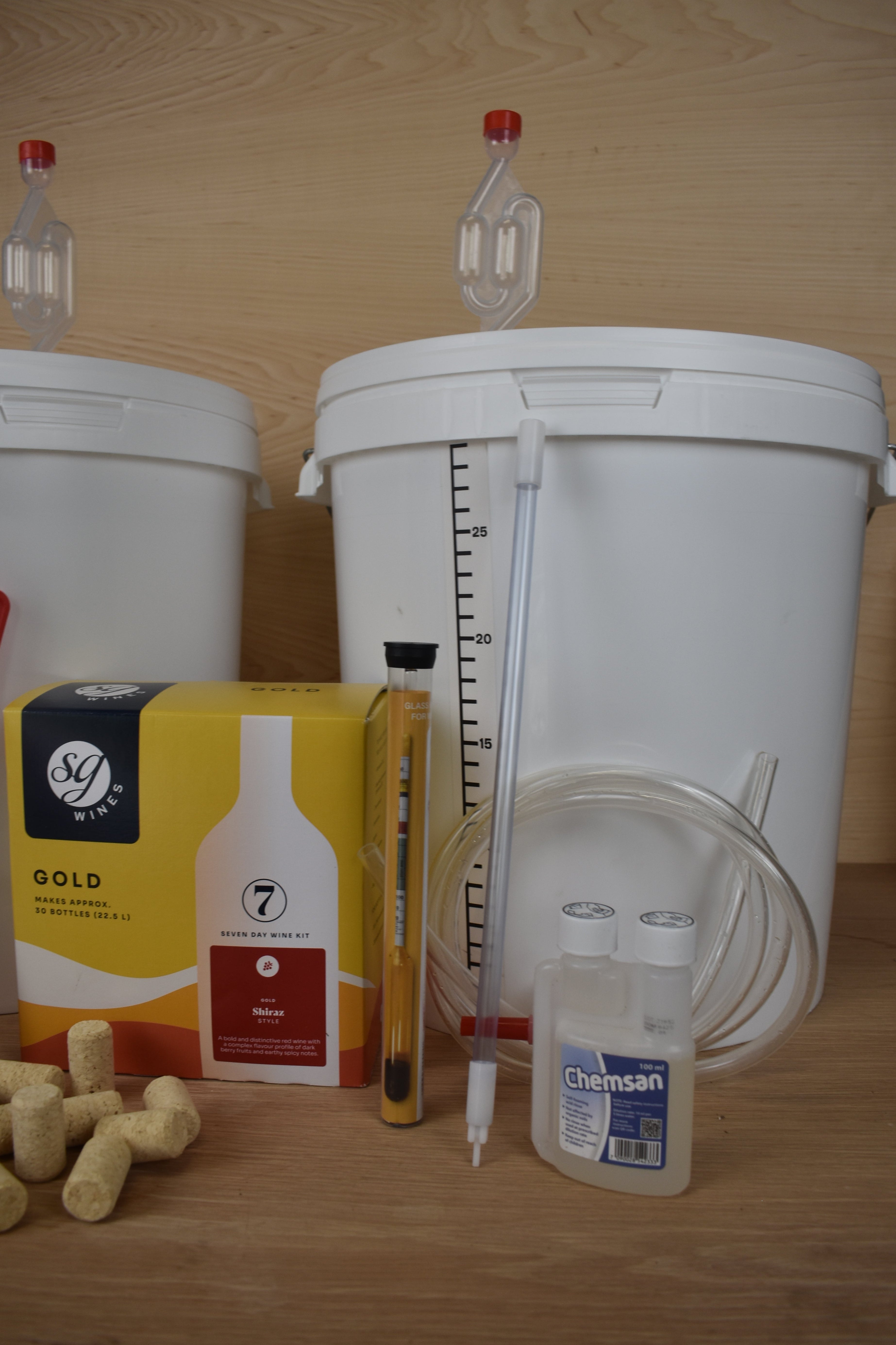 The Standard 30 Bottle Wine Kit - Shiraz
