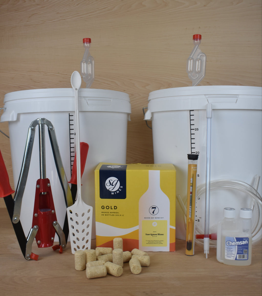 The Standard 30 Bottle Wine Kit - Sauvingon Blanc