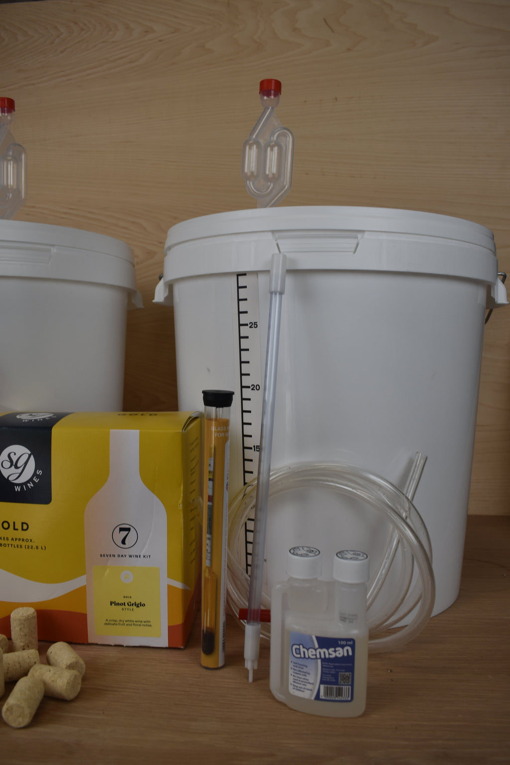 The Standard 30 Bottle Wine Kit - Pinot Grigio