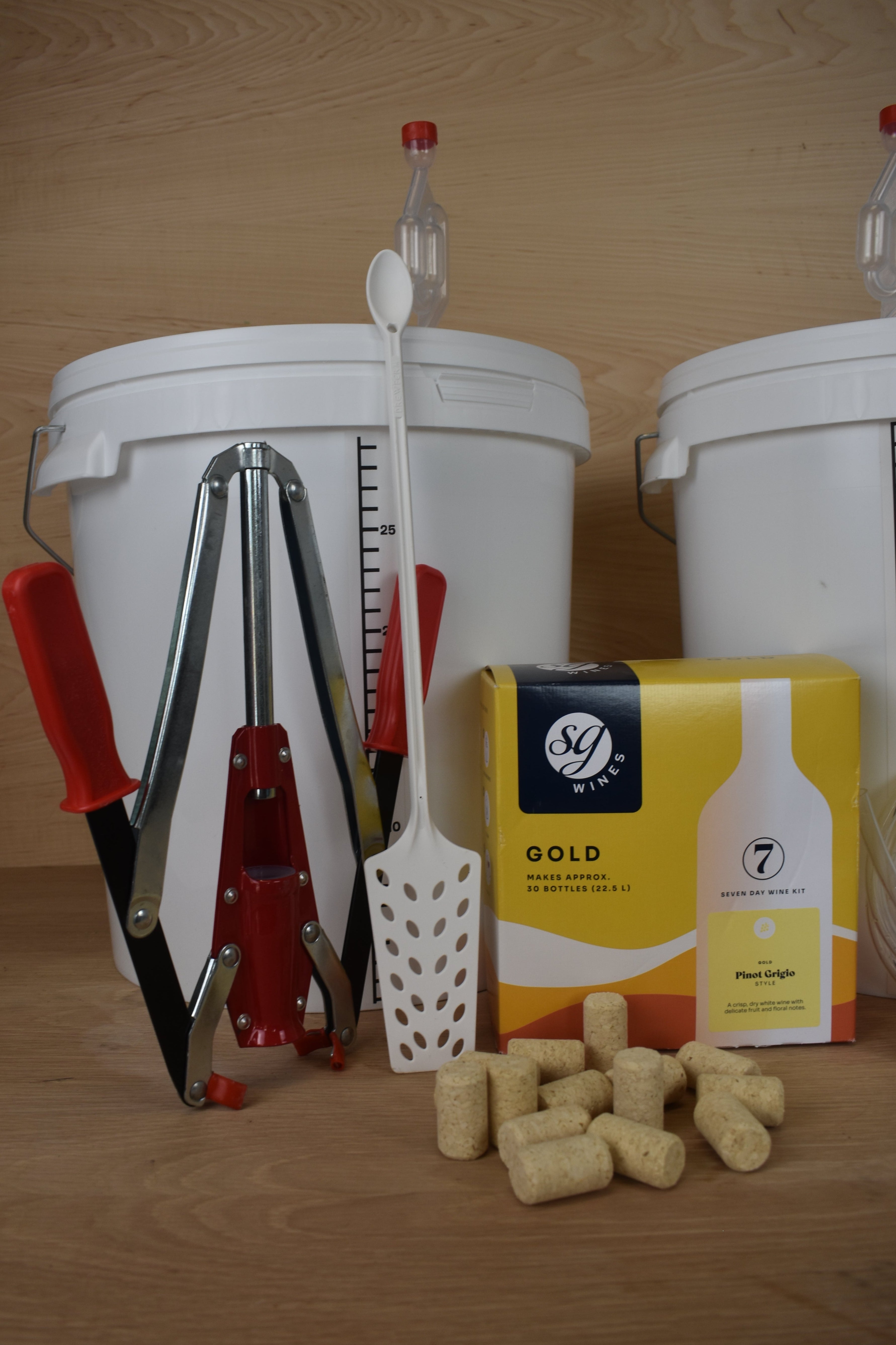 The Standard 30 Bottle Wine Kit - Pinot Grigio