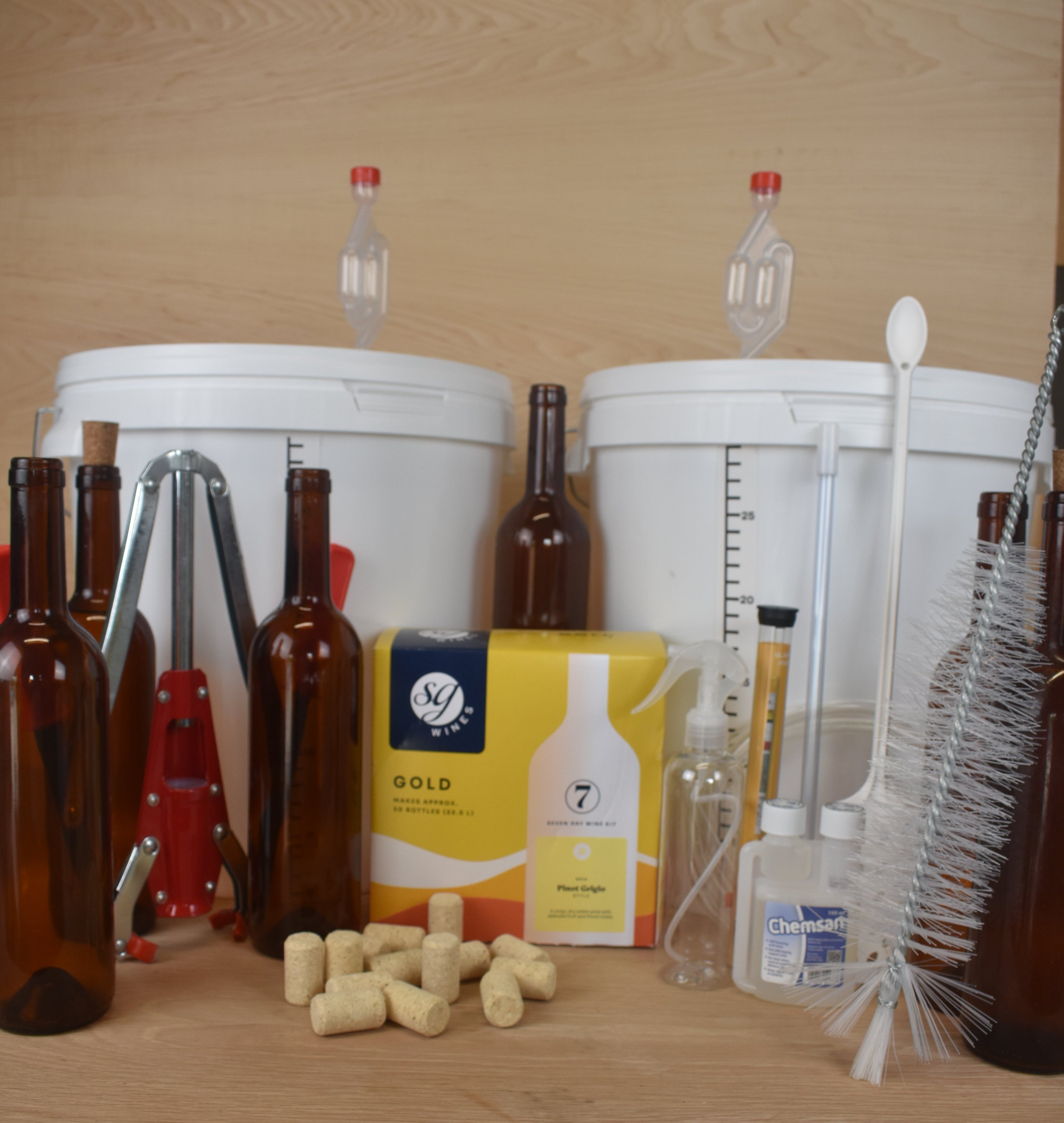 The Kitchen Sink 30 Bottle Wine Kit - Pinot Grigio