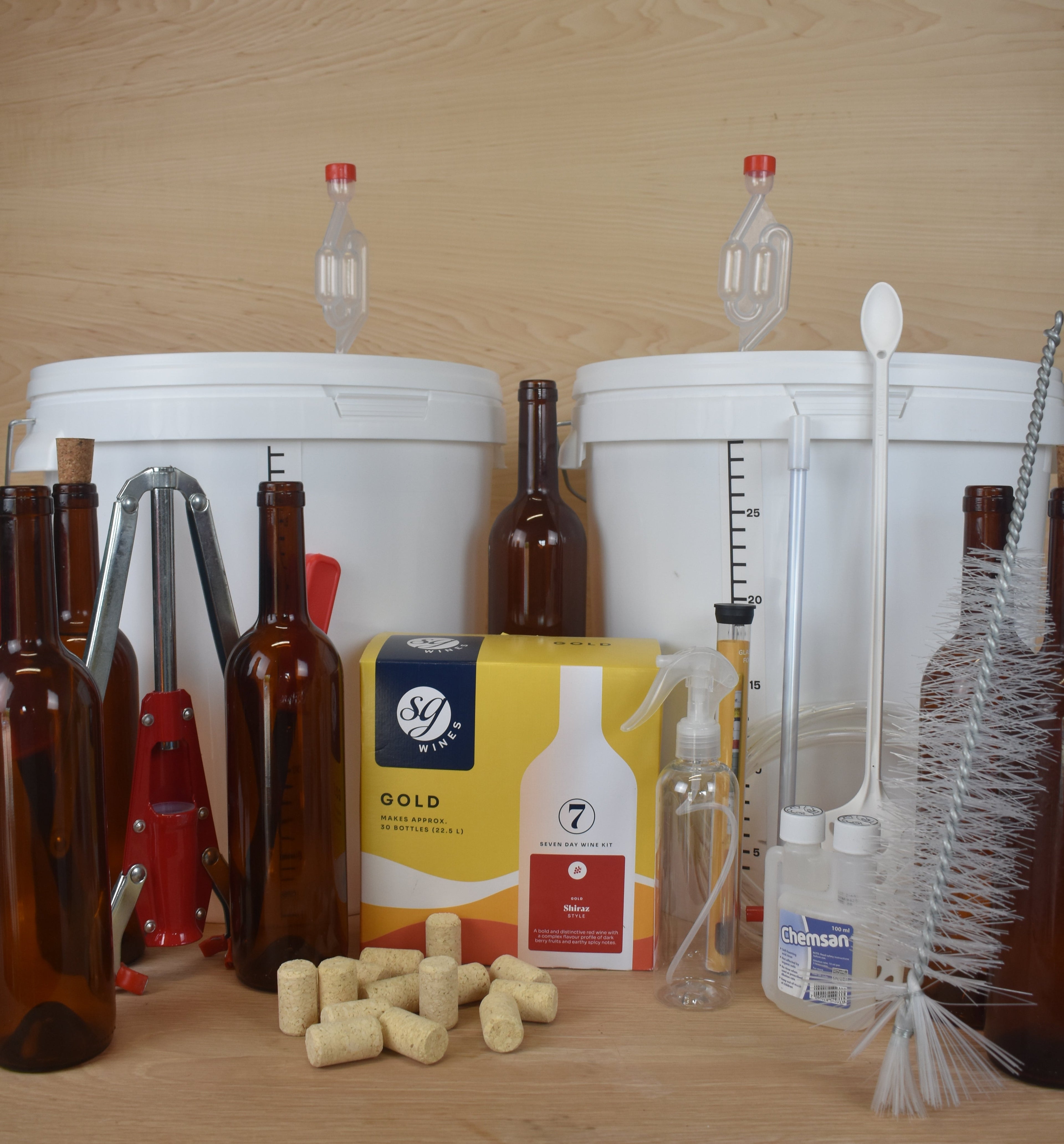 The Kitchen Sink 30 Bottle Wine Kit - Merlot