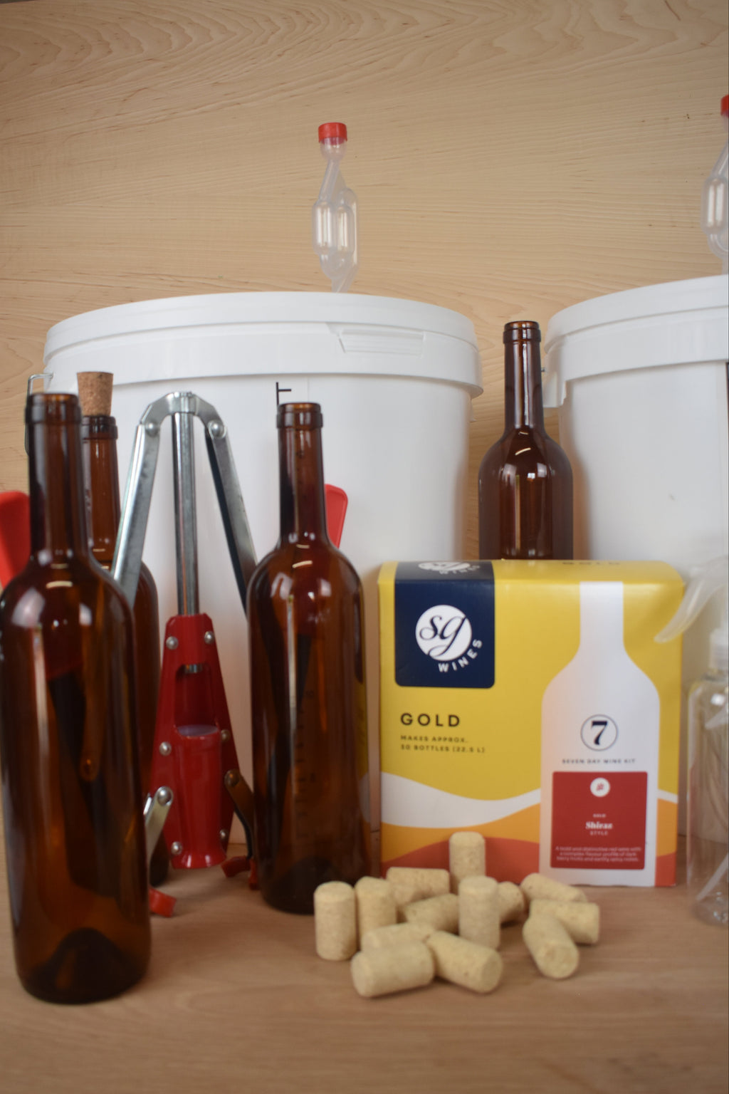 The Kitchen Sink 30 Bottle Wine Kit - Shiraz