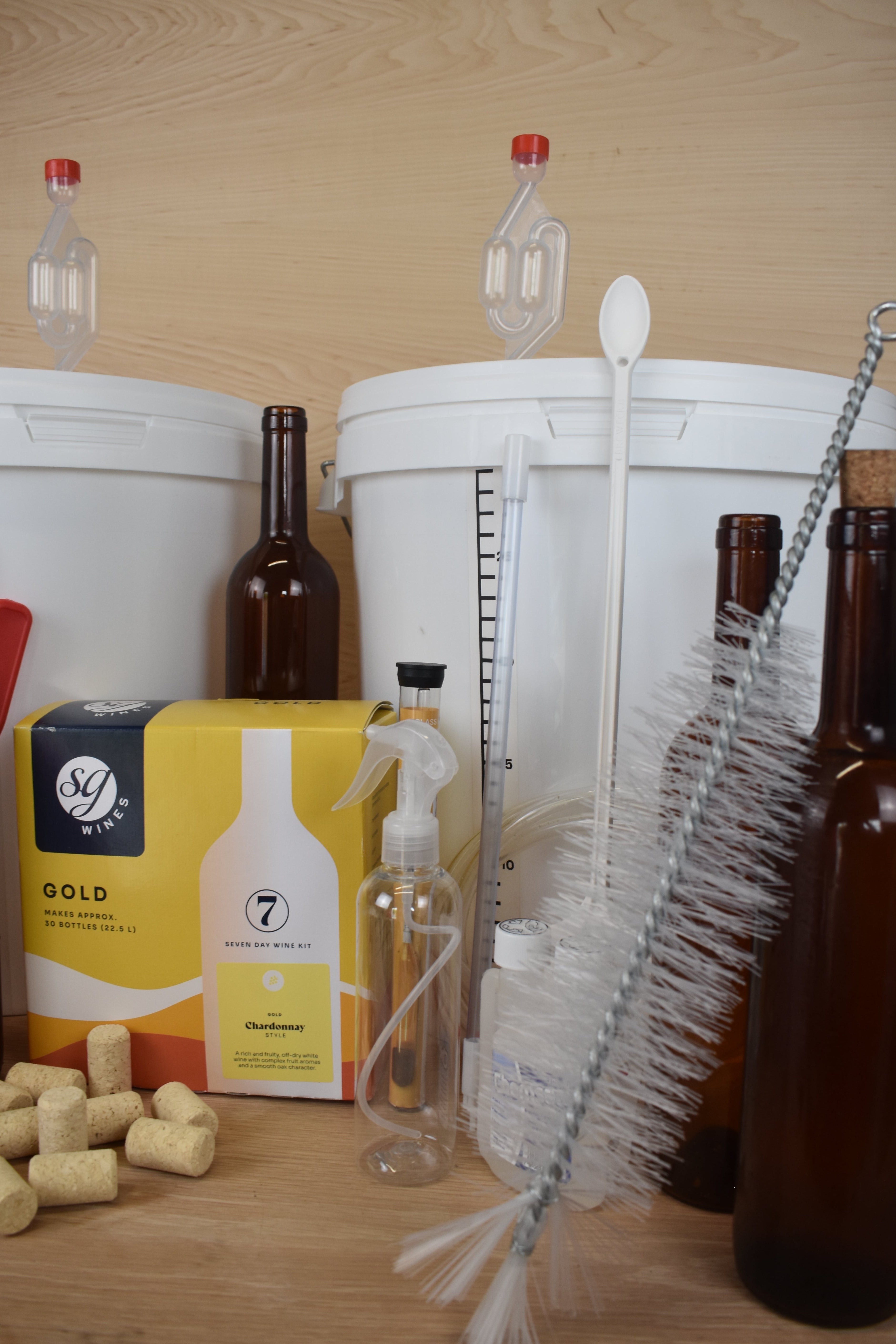 The Kitchen Sink 30 Bottle Wine Kit - Chardonnay